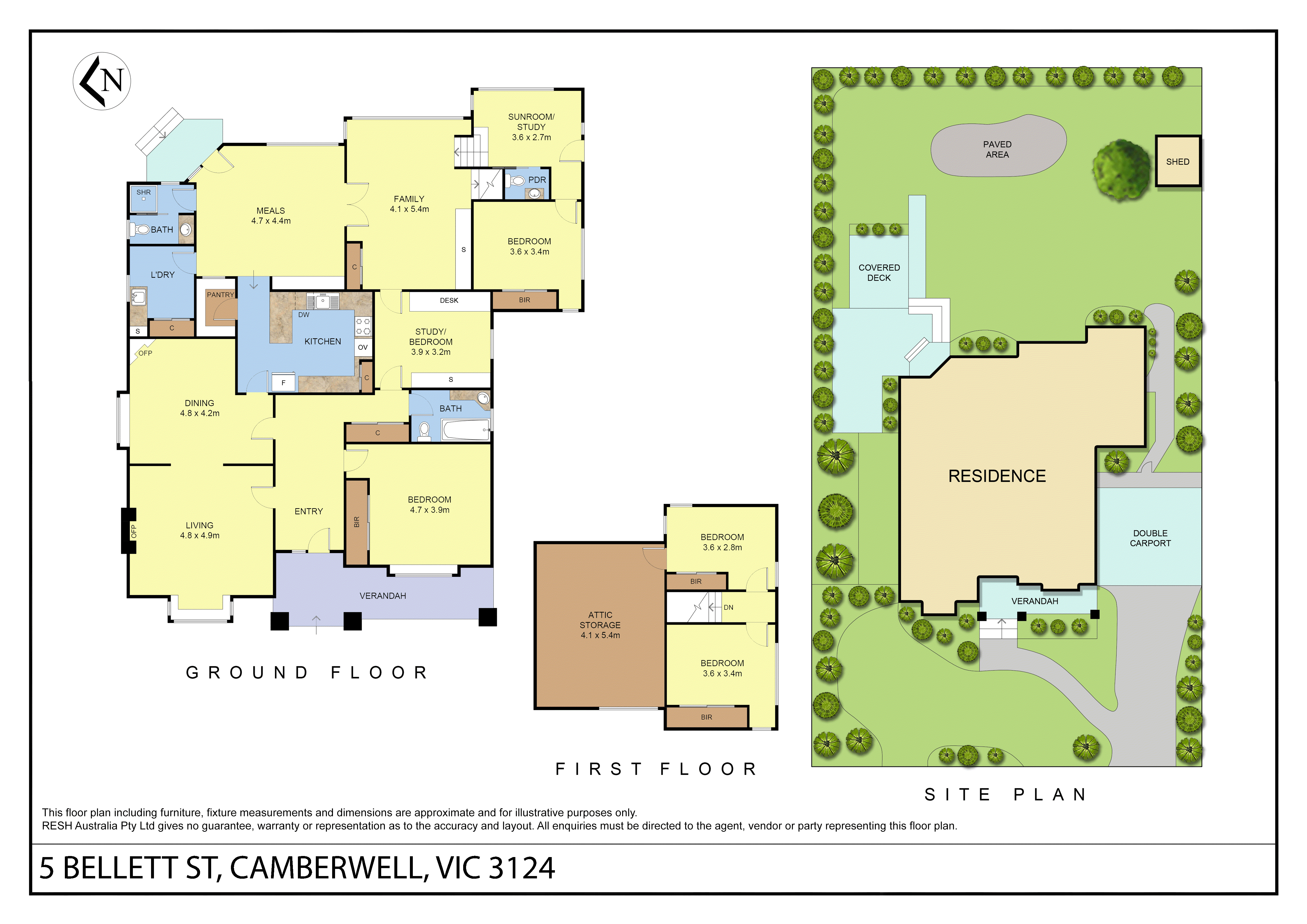 5 Bellett Street, Camberwell VIC 3124 - Floorplan