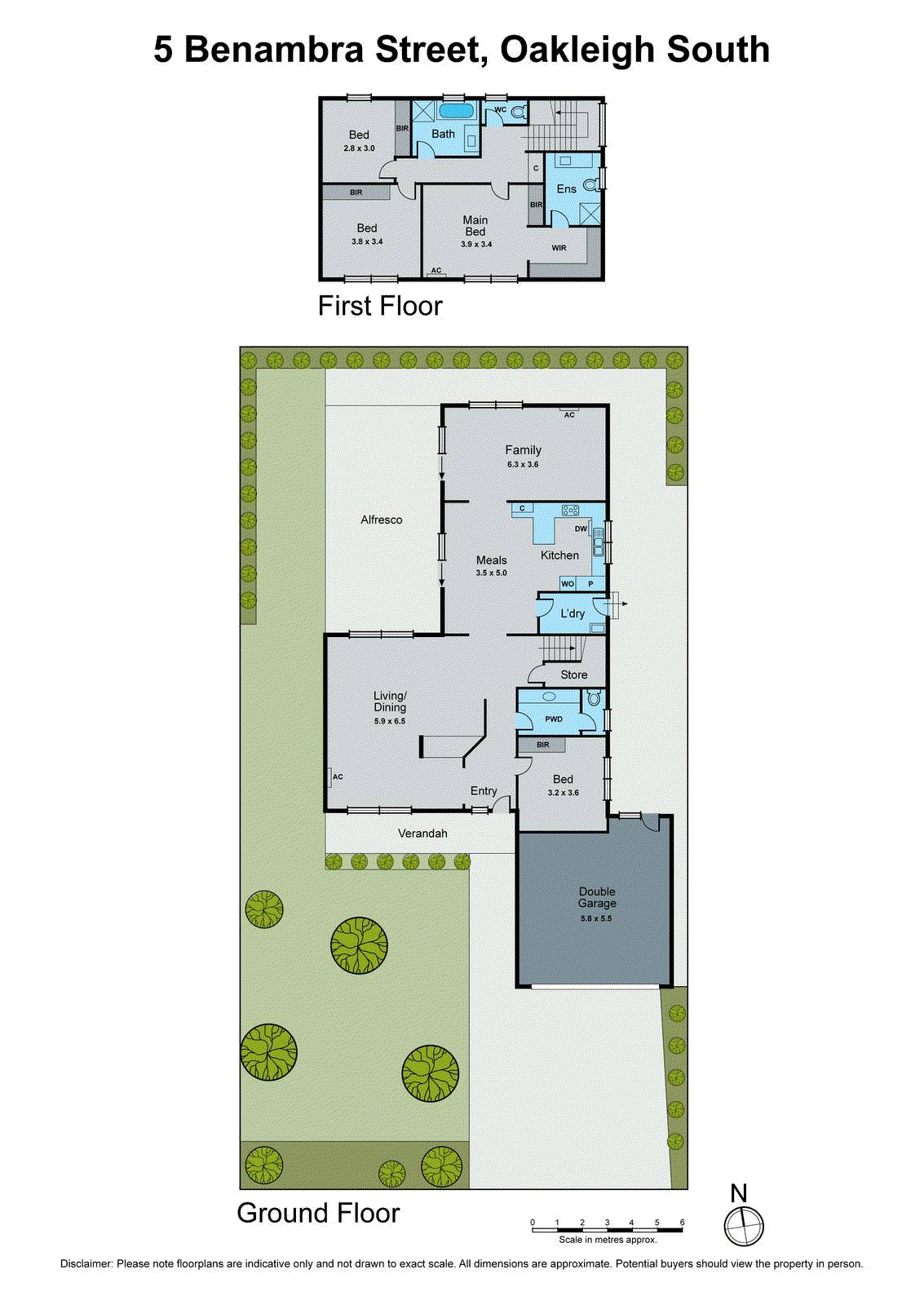 5 Benambra Street, Oakleigh South VIC 3167 - Floorplan