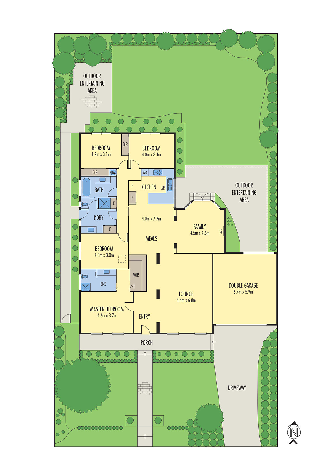 5 Bizley Street, Mount Waverley VIC 3149 - Floorplan