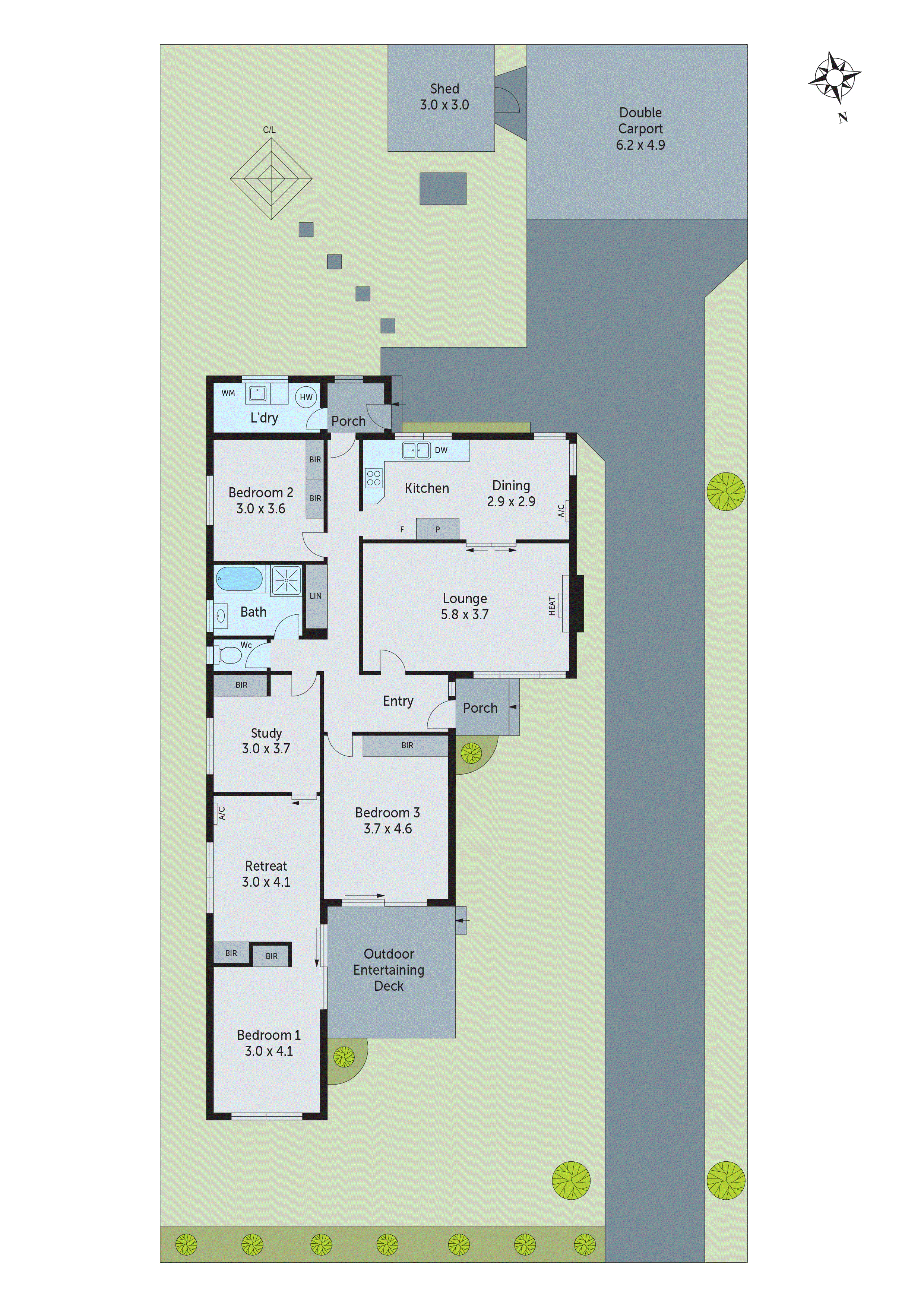 5 Bohan Grove, Belmont VIC 3216 - Floorplan