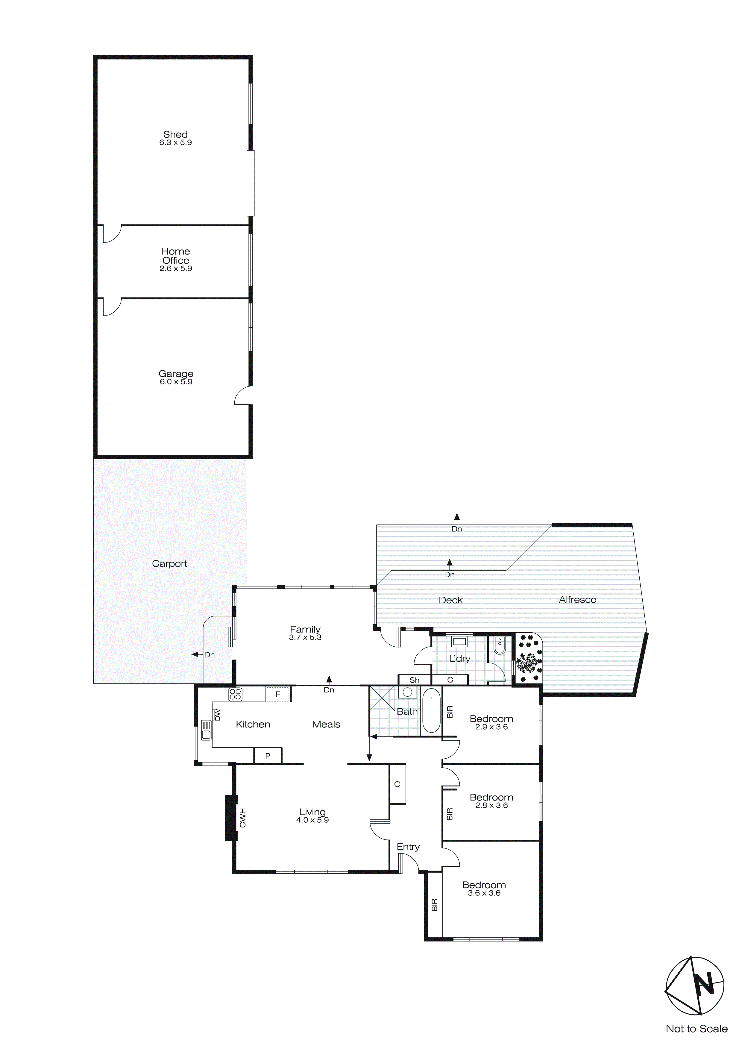 5 Bowden Street, Wendouree VIC 3355 - Floorplan