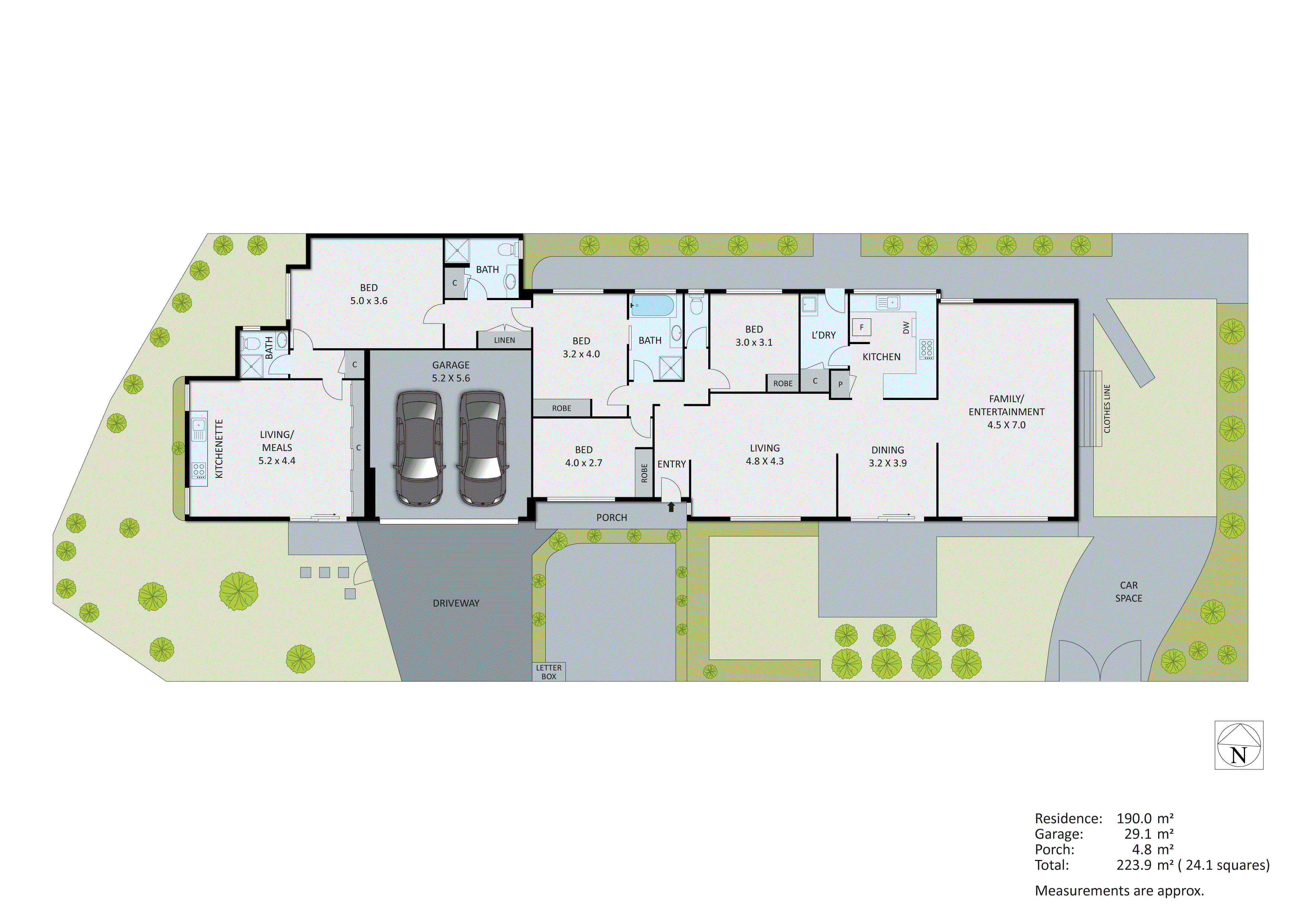 5 Branagan Drive, Aspendale Gardens VIC 3195 - Floorplan