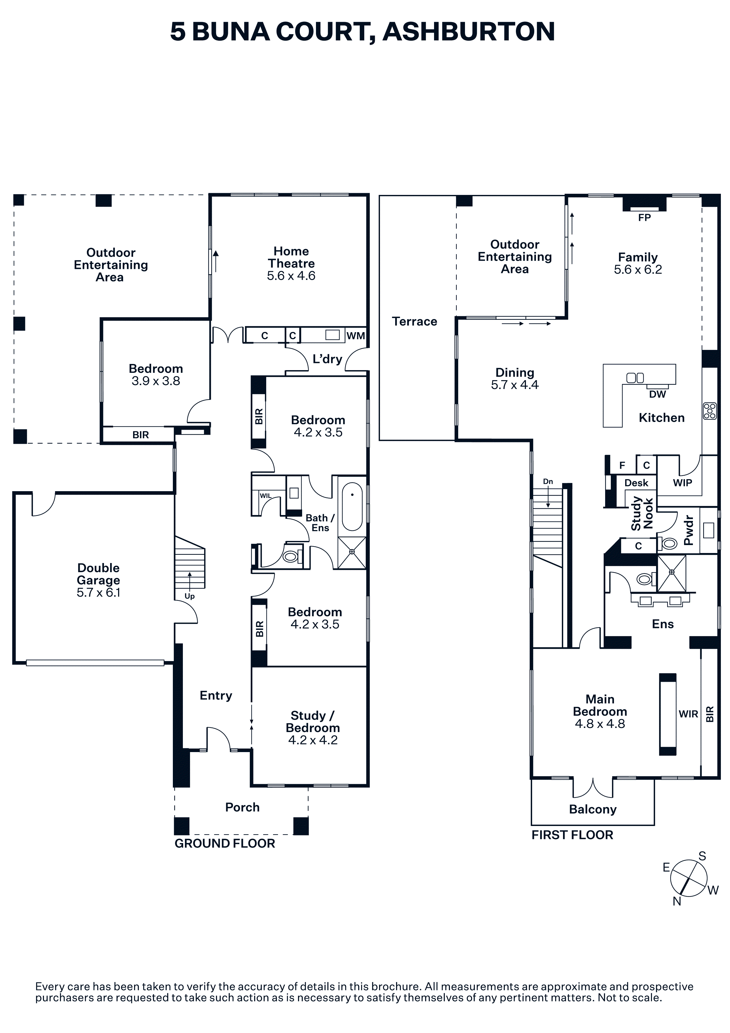 5 Buna Court, Ashburton VIC 3147 - Floorplan