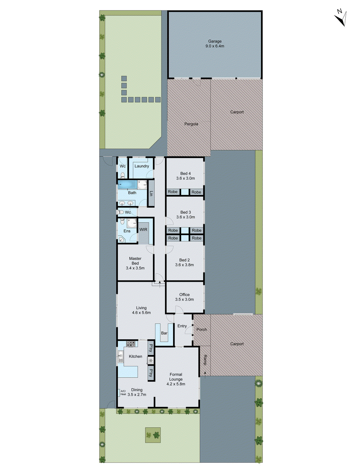 5 Caroline Street, Highton VIC 3216 - Floorplan