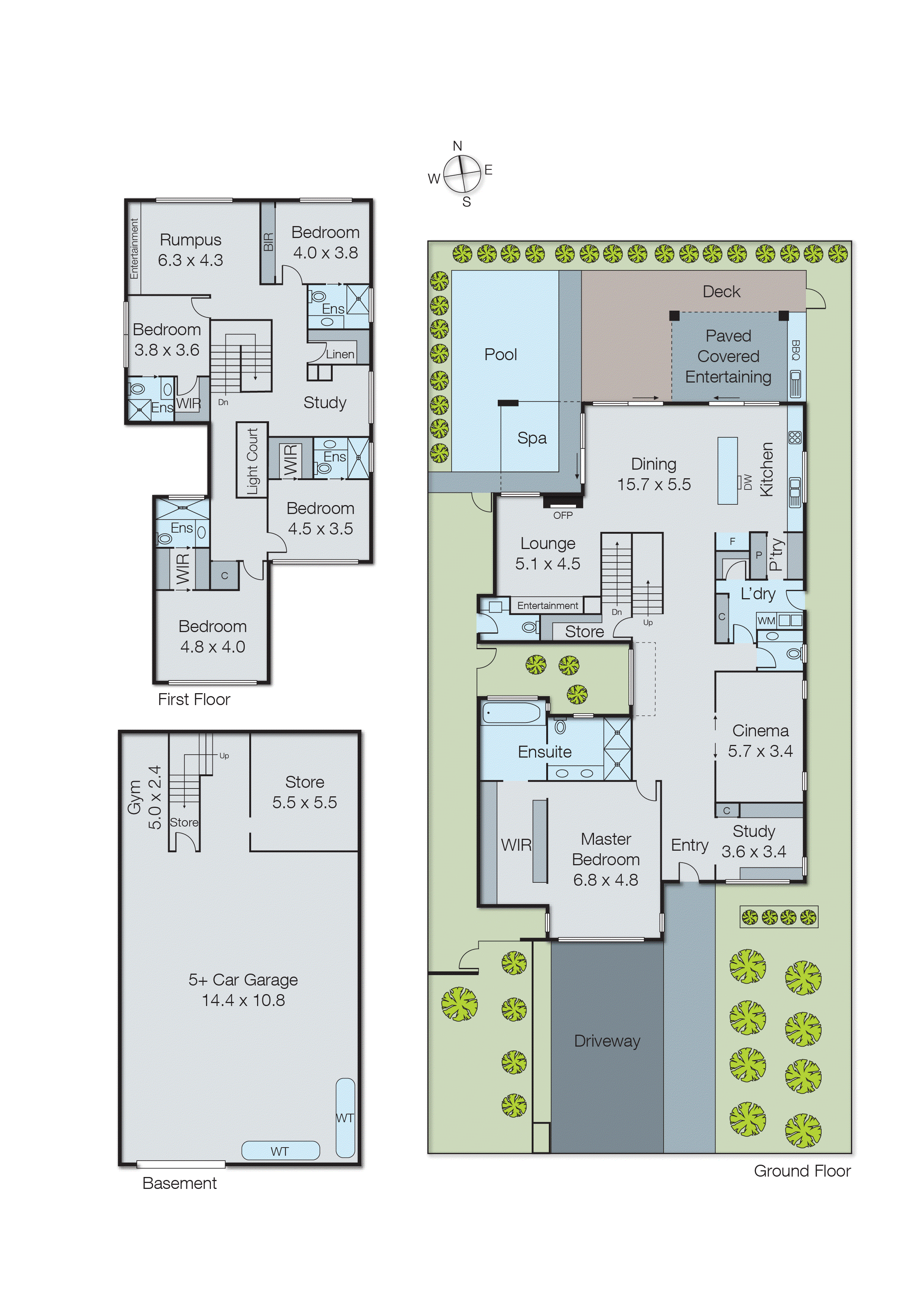 5 Chateau Grove, Beaumaris VIC 3193 - Floorplan