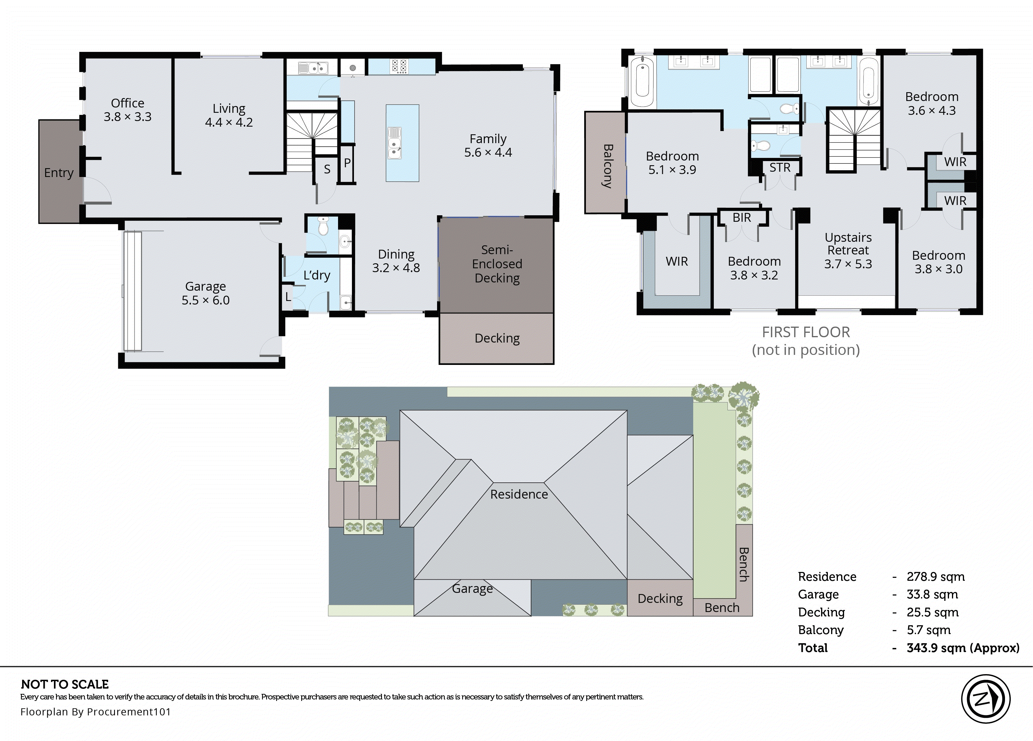 5 Chi Avenue, Keysborough VIC 3173 - Floorplan