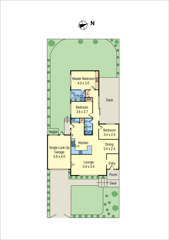 5 Chute Street, Mordialloc VIC 3195 - Floorplan