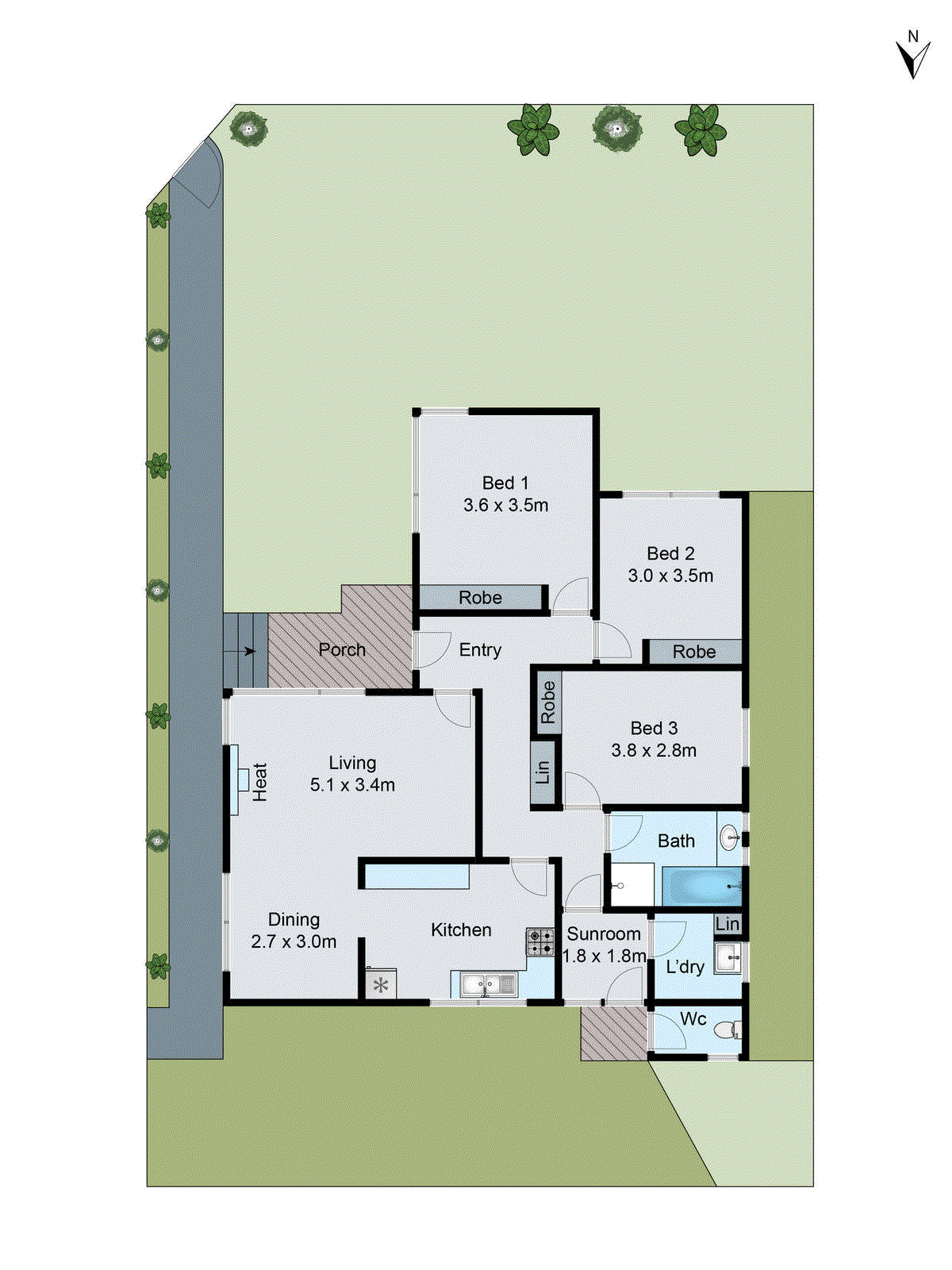 5 Cole Street, Herne Hill VIC 3218 - Floorplan
