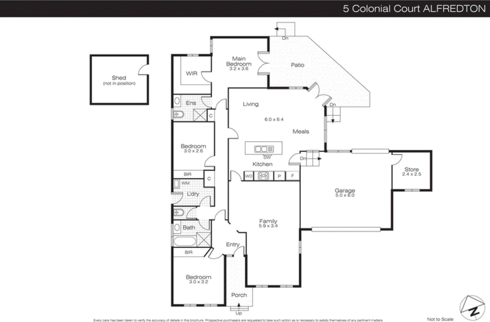 5 Colonial Court, Alfredton VIC 3350 - Floorplan