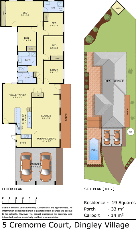 5 Cremorne Court, Dingley Village VIC 3172 - Floorplan