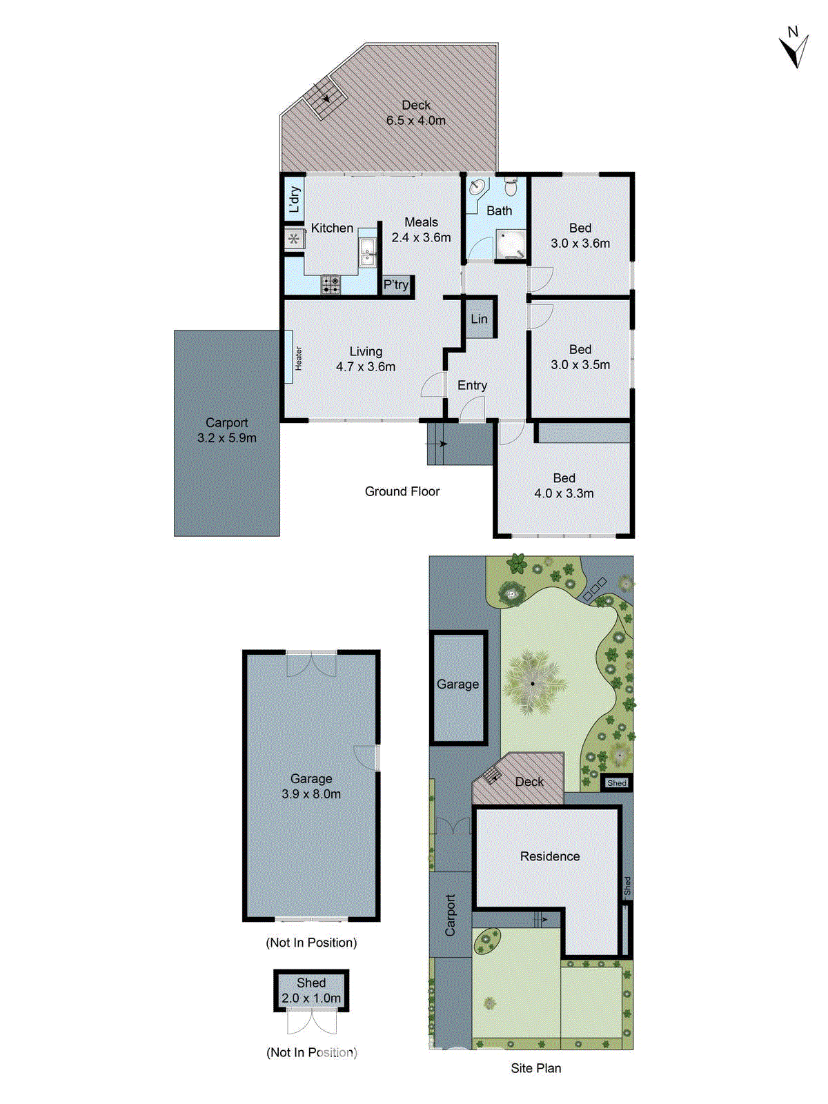 5 Cuthbert Avenue, Highton VIC 3216 - Floorplan