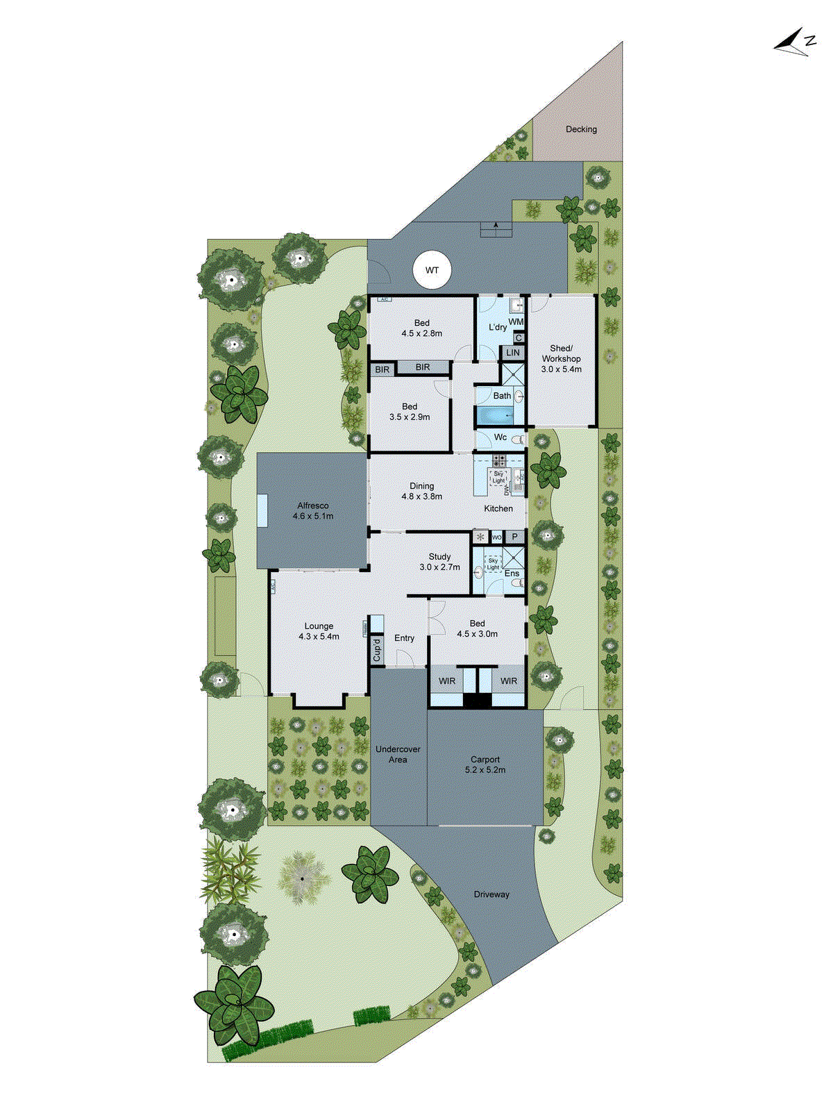 5 Dampier Court, Grovedale VIC 3216 - Floorplan