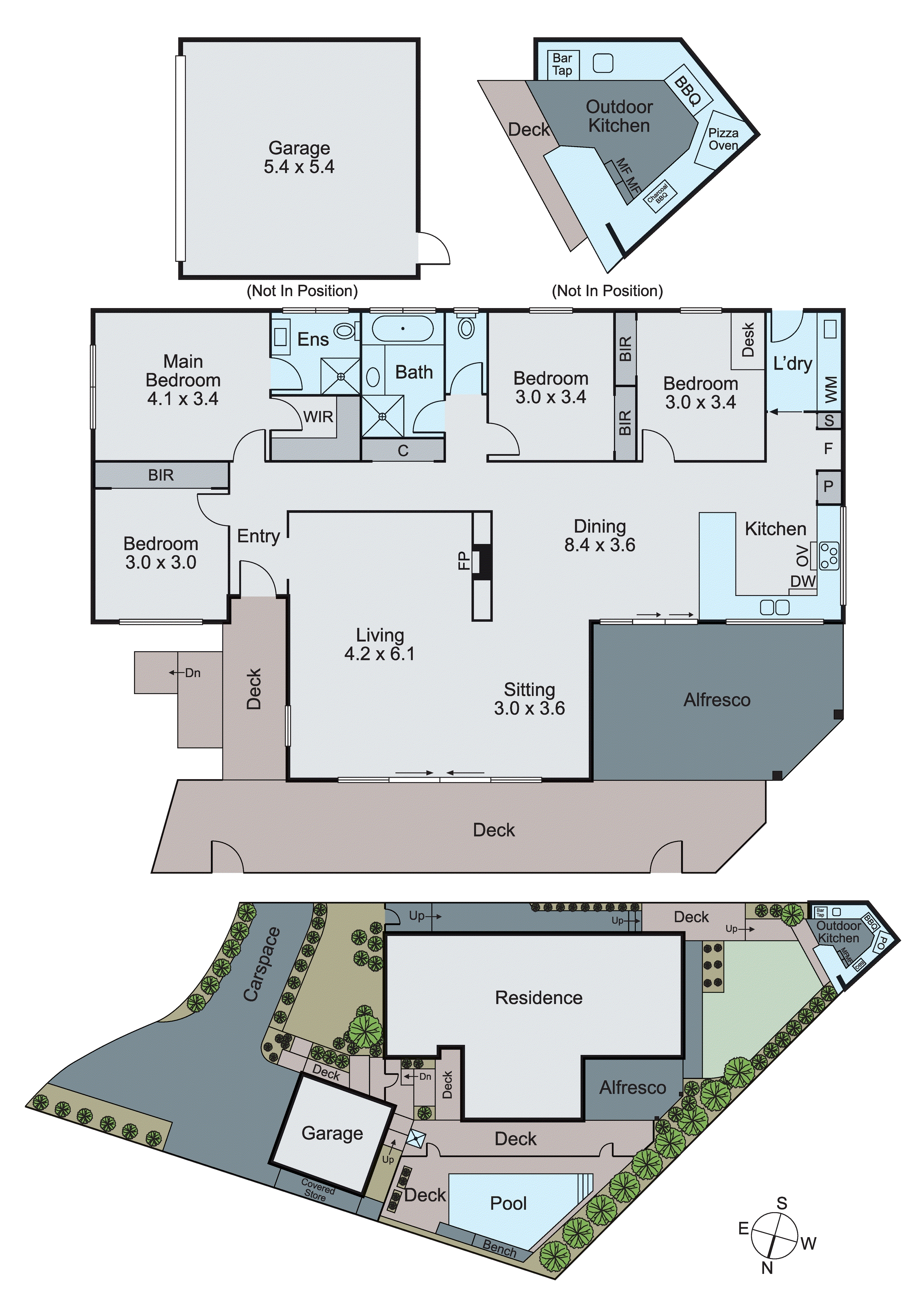 5 Danielle Close, Wheelers Hill VIC 3150 - Floorplan