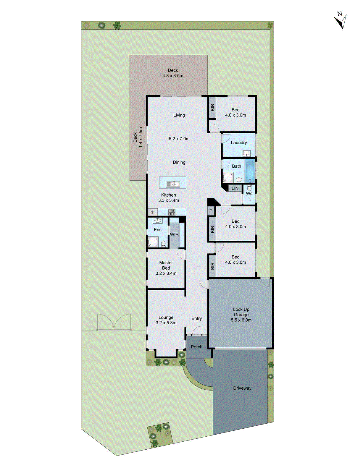 5 Daybreak Avenue, Armstrong Creek VIC 3217 - Floorplan