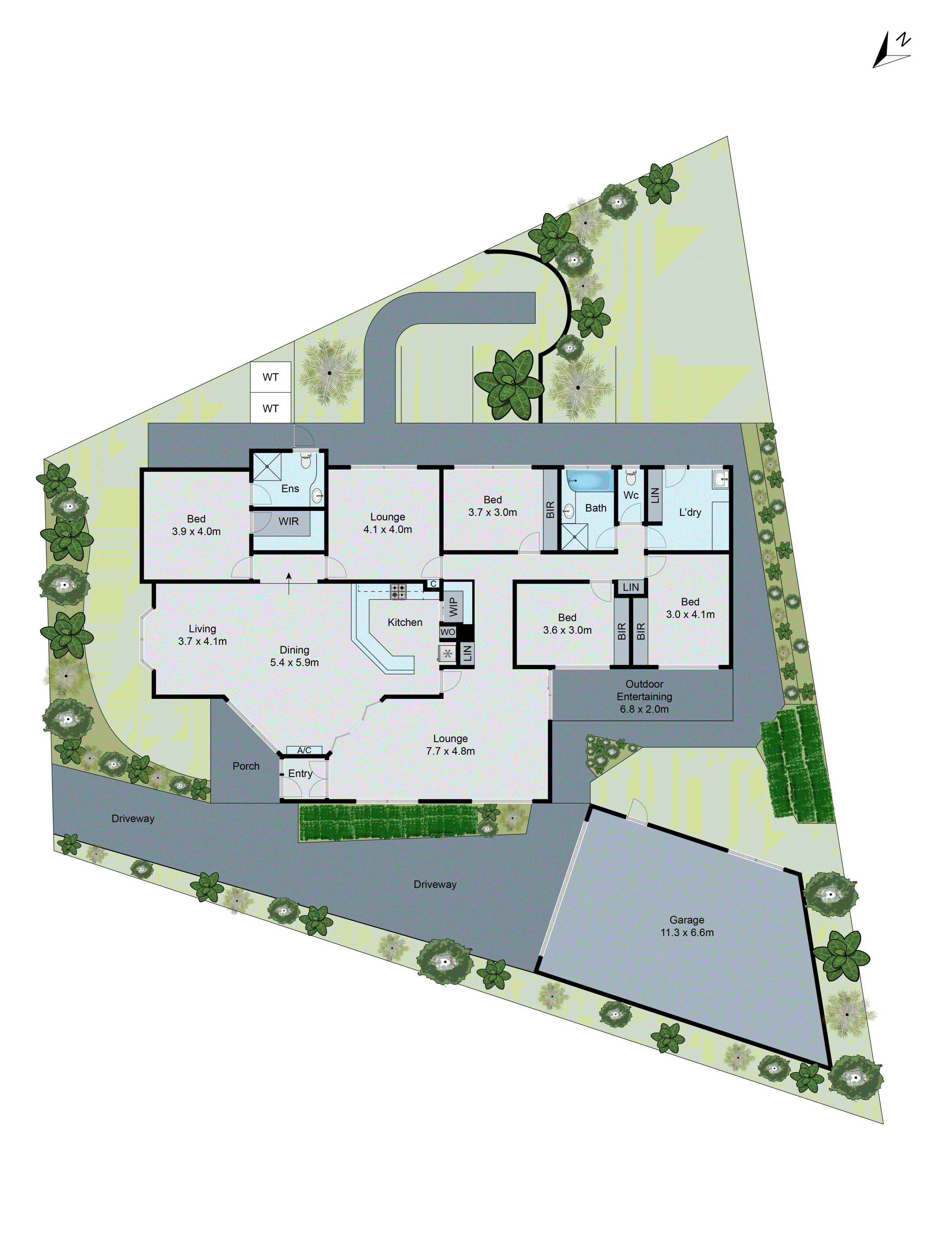 5 Deakinwood Court, Waurn Ponds VIC 3216 - Floorplan