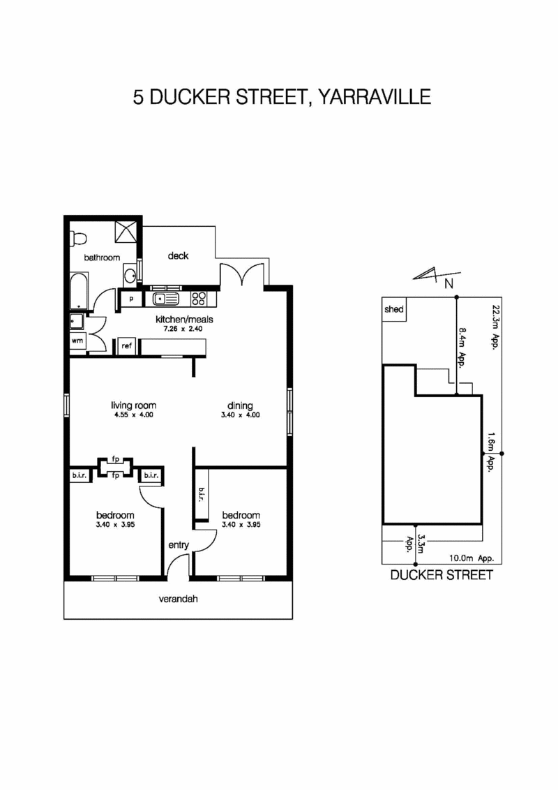 5 Ducker Street, YARRAVILLE VIC 3013 - Floorplan