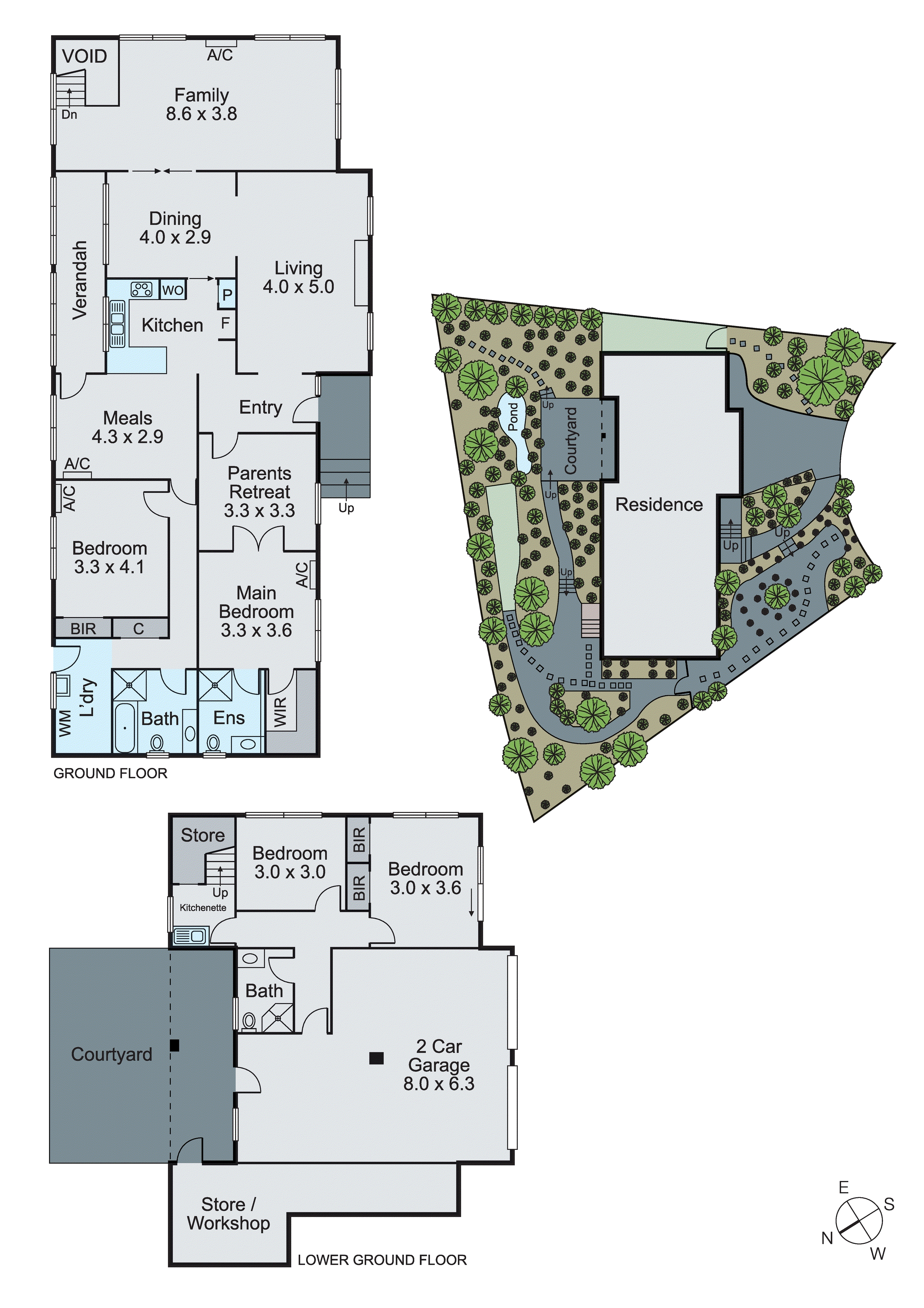5 Dunbar Close, Wheelers Hill VIC 3150 - Floorplan