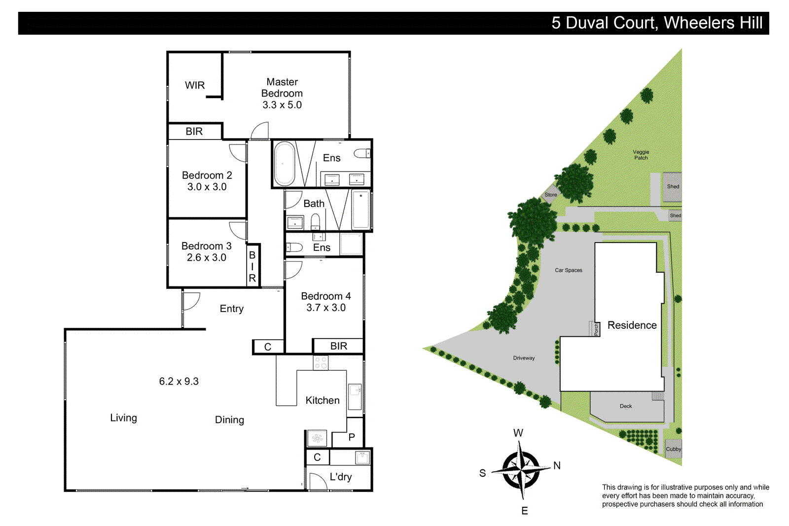 5 Duval Court, Wheelers Hill VIC 3150 - Floorplan