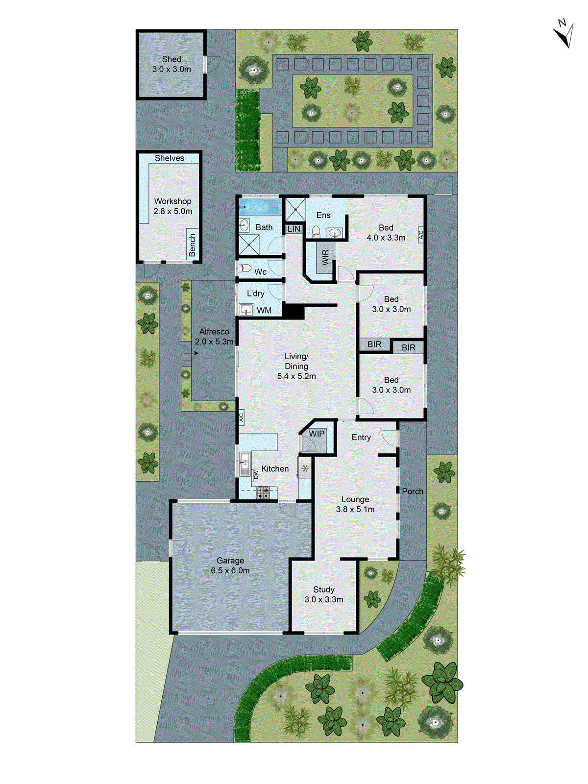 5 Edna Way, Grovedale VIC 3216 - Floorplan