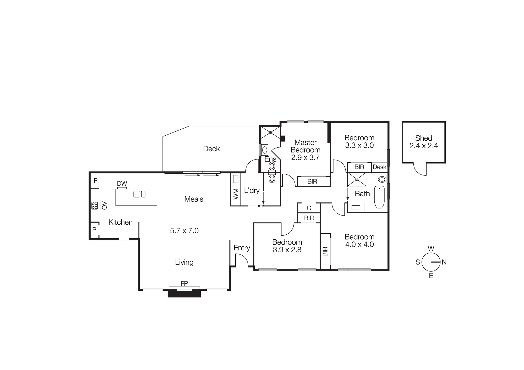 5 Elizabeth  Street, BRIGHTON EAST VIC 3187 - Floorplan