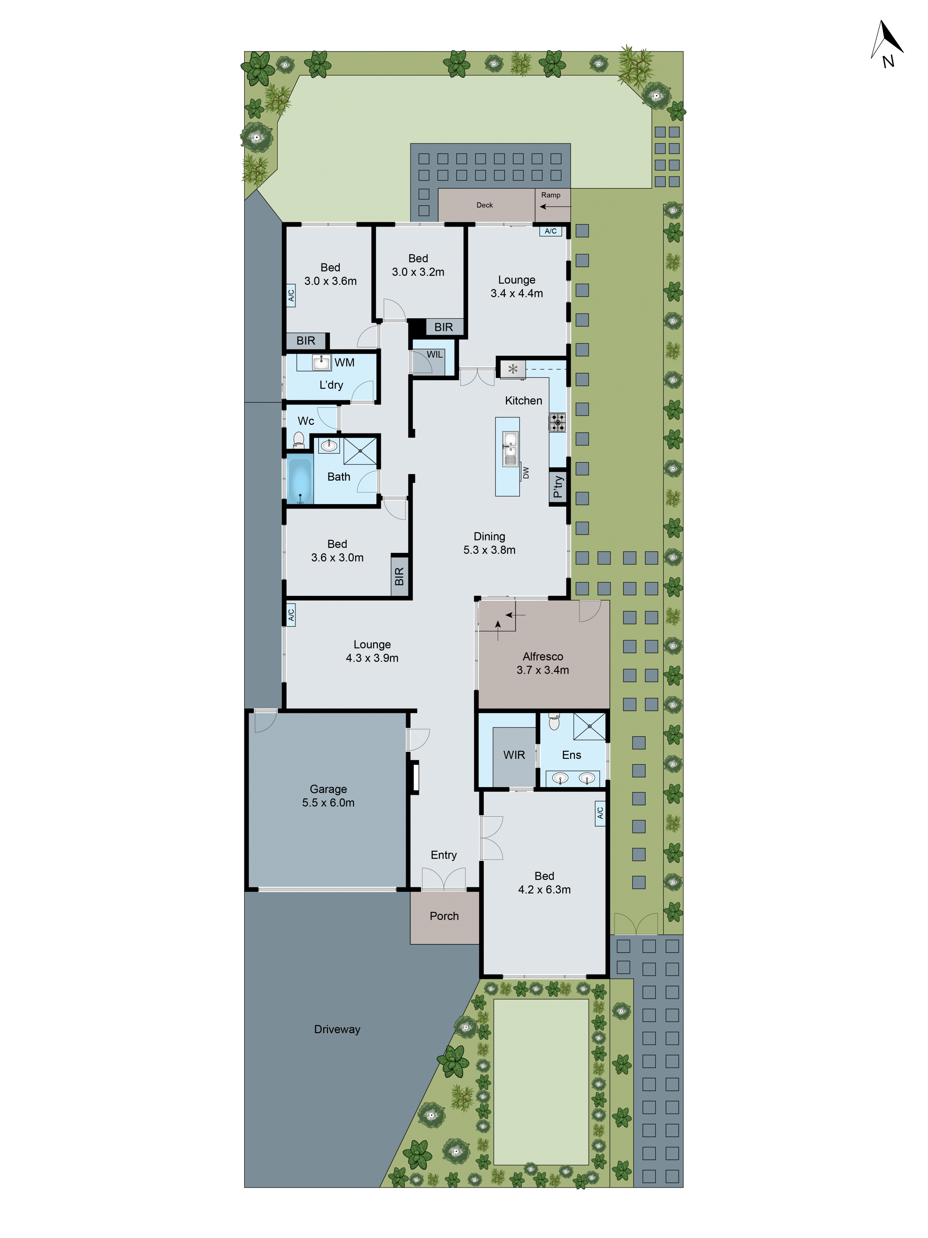 5 Ellen Close, Grovedale VIC 3216 - Floorplan