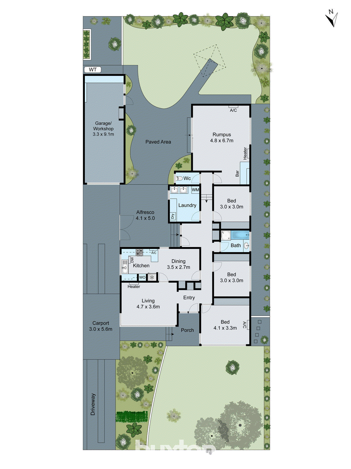 5 Elliott Avenue, Highton VIC 3216 - Floorplan