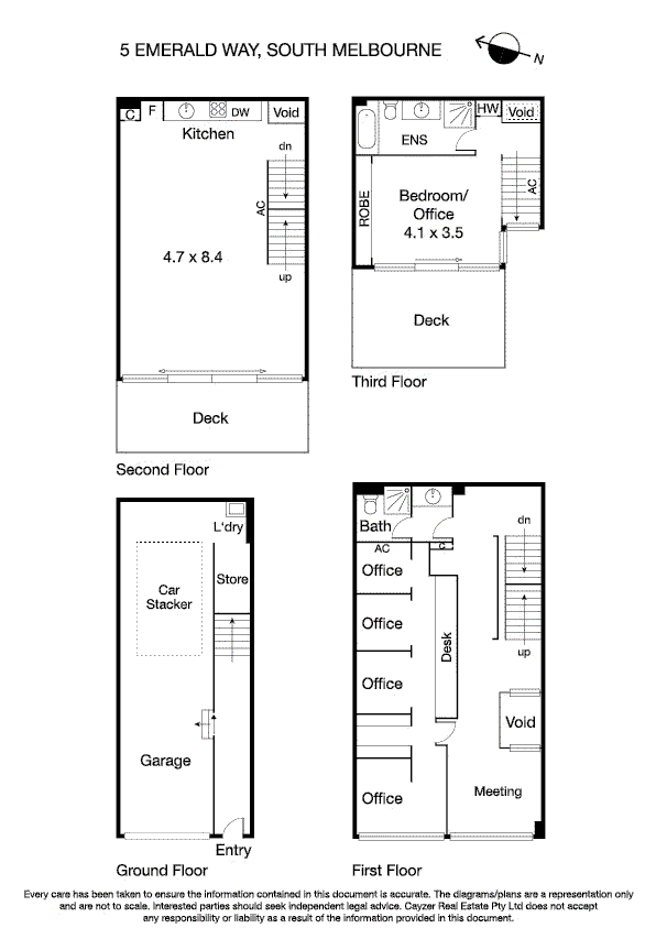 5 Emerald Way, SOUTH MELBOURNE VIC 3205 - Floorplan