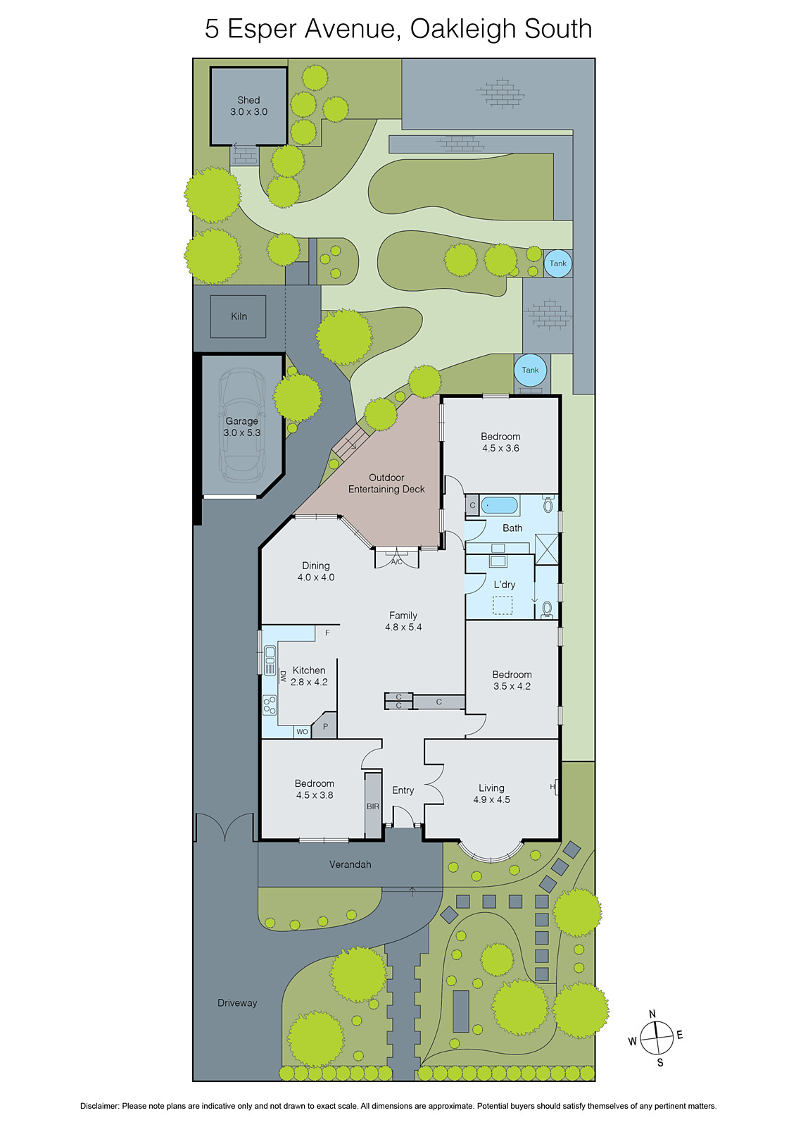 5 Esper Avenue, Oakleigh South VIC 3167 - Floorplan