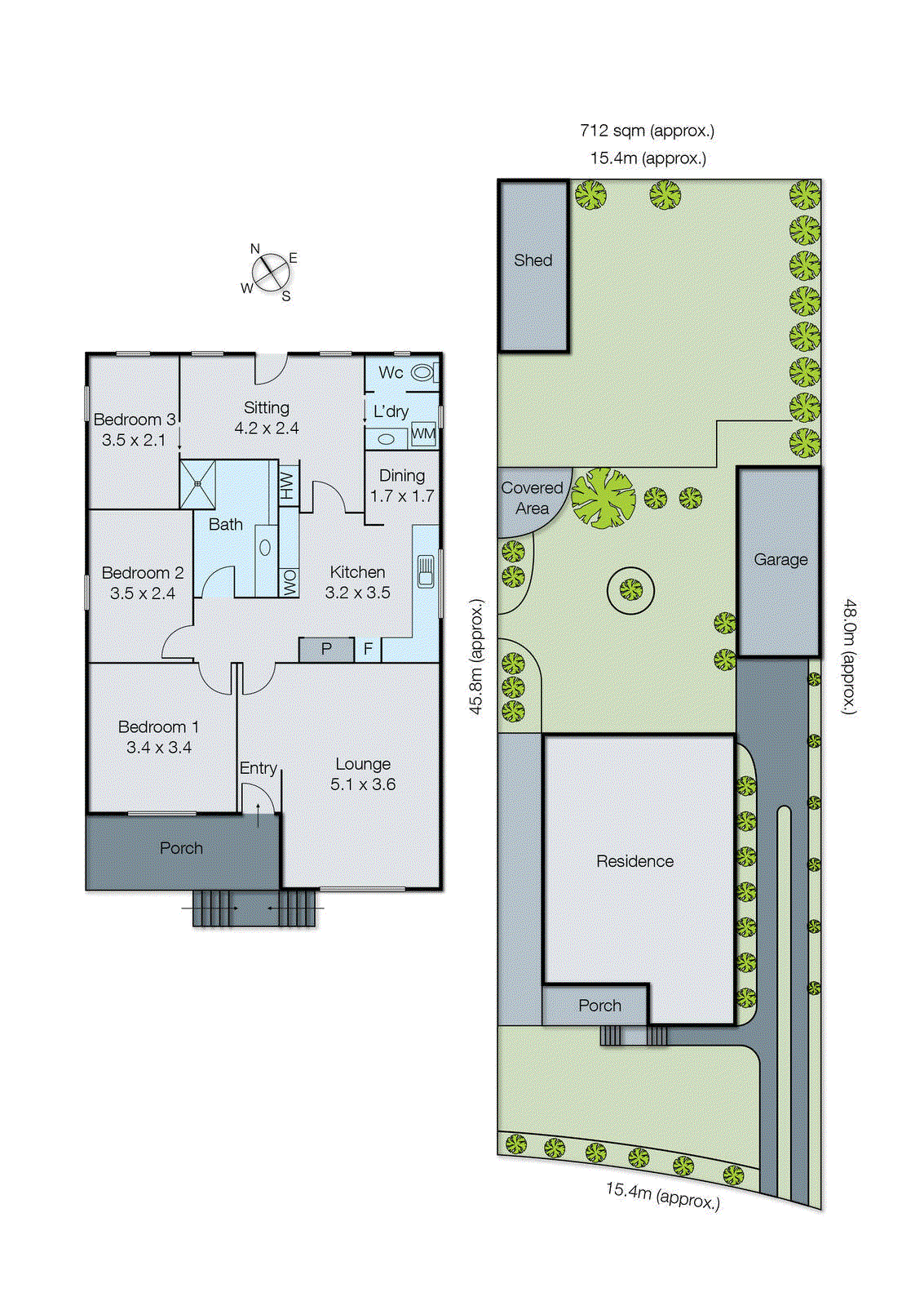 5 Eveline Avenue, Parkdale VIC 3195 - Floorplan