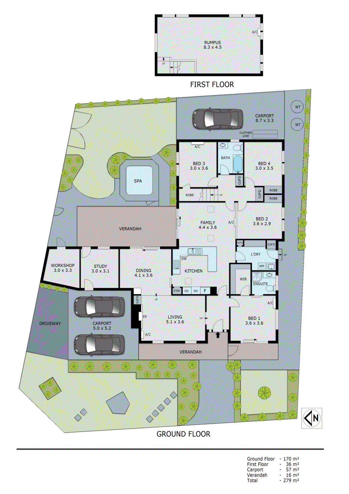 5 Fairway Drive, Dingley Village VIC 3172 - Floorplan