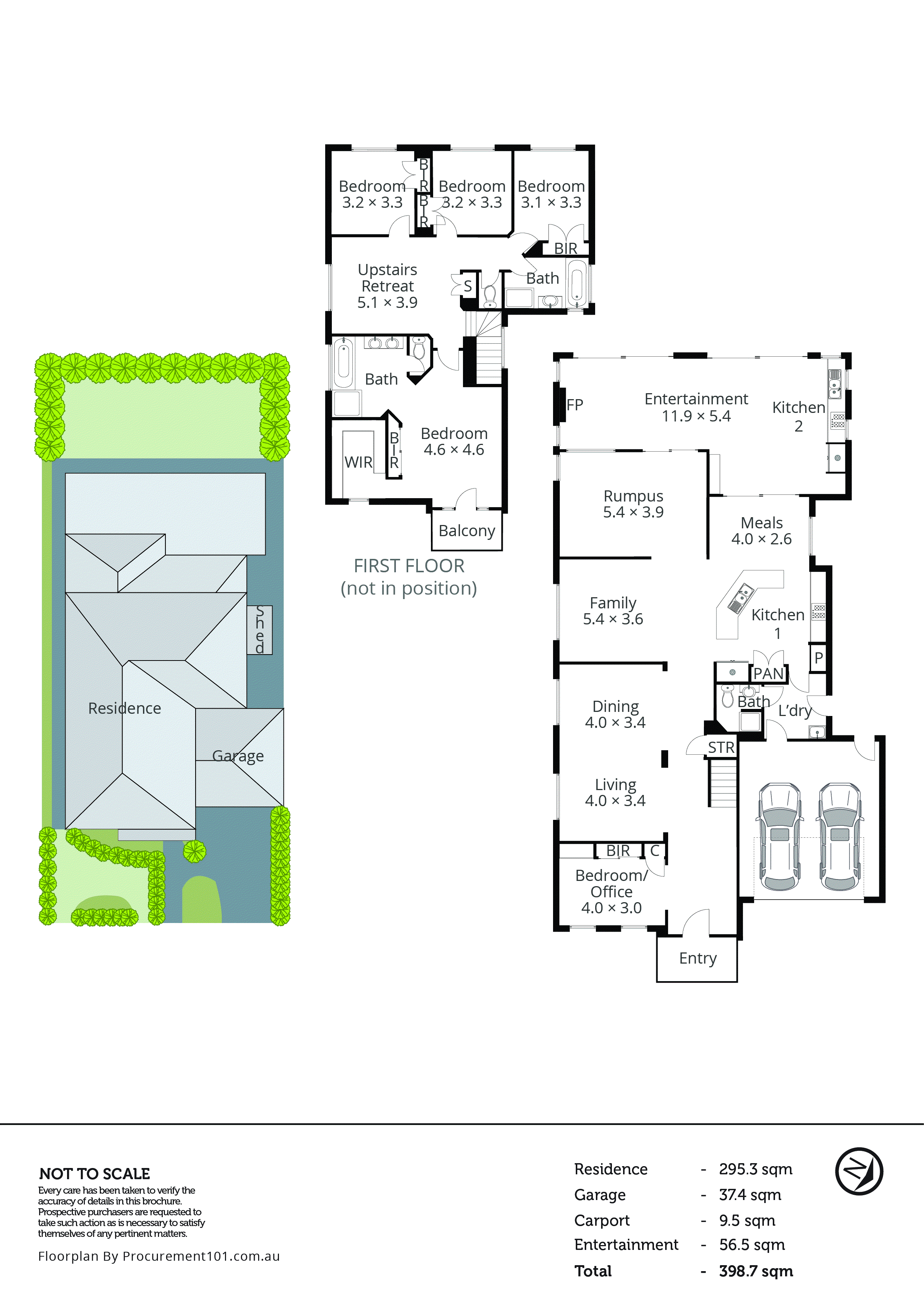 5 Fenland Place, Keysborough VIC 3173 - Floorplan
