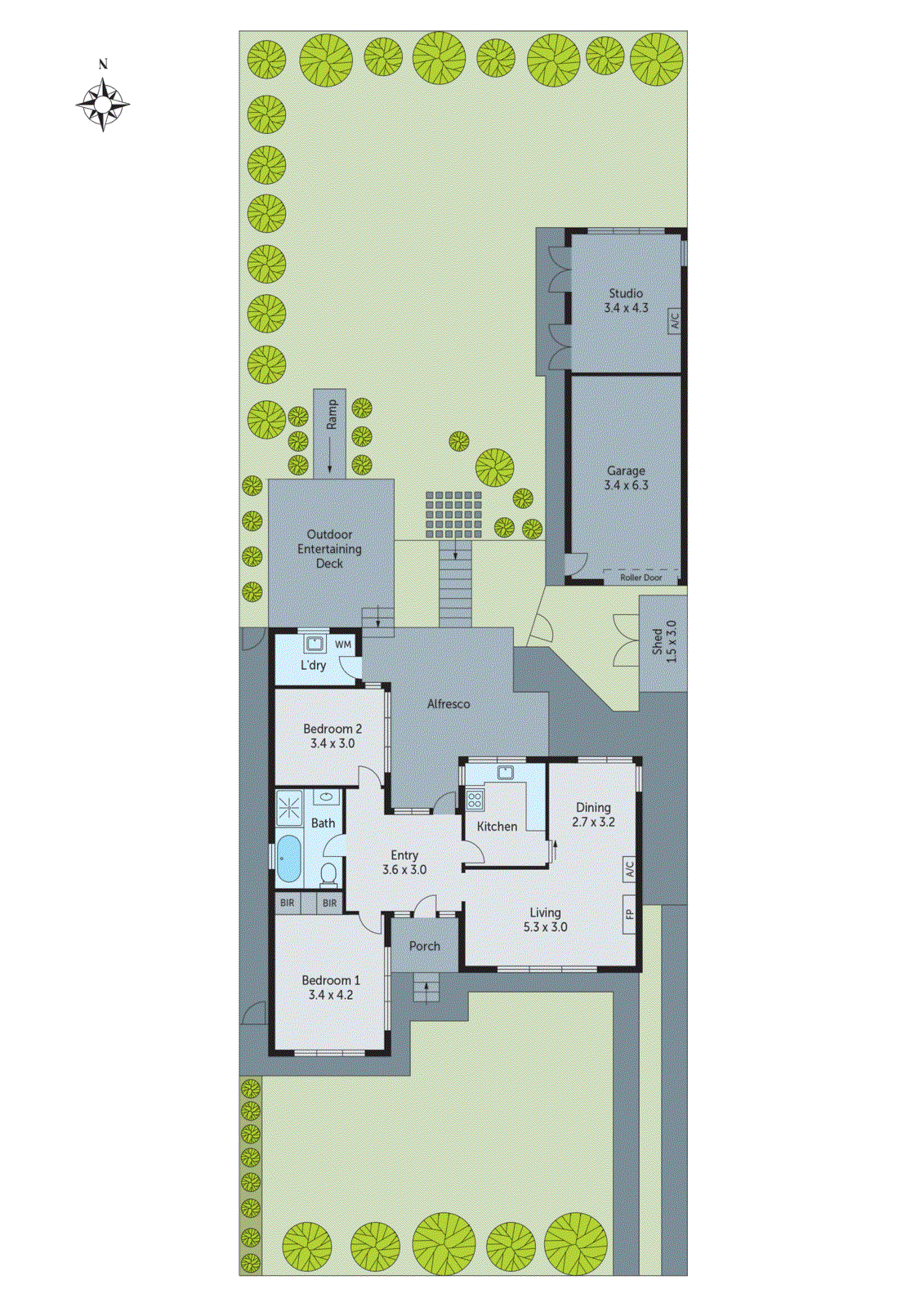5 Ferry Grove, Newcomb VIC 3219 - Floorplan