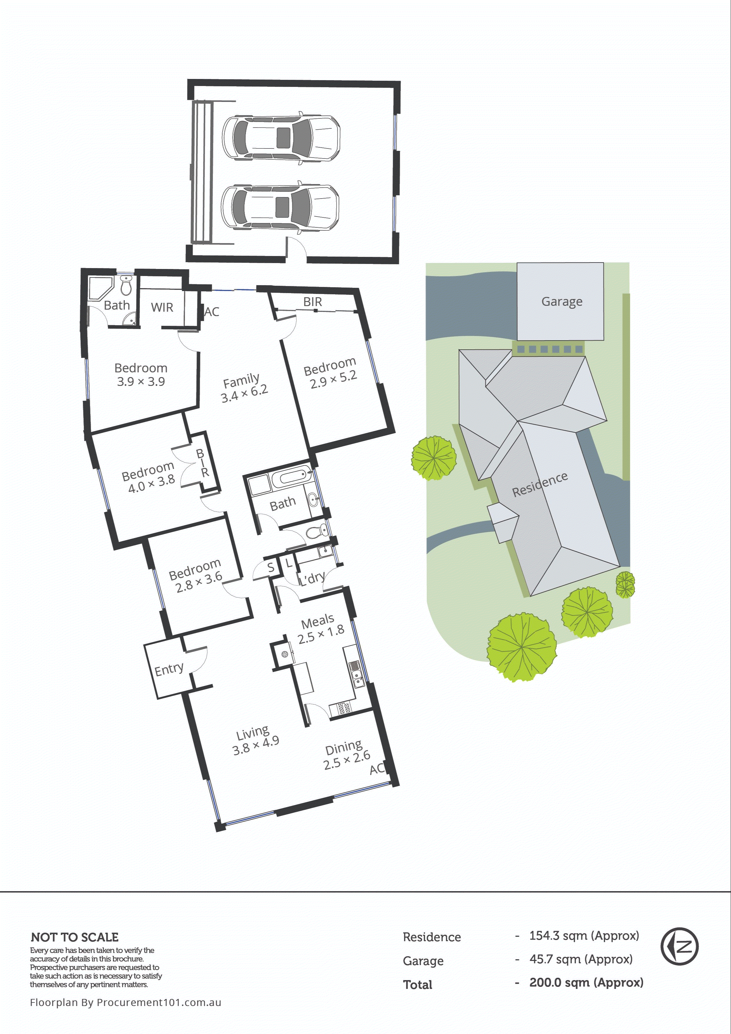 5 Filer Court, Keysborough VIC 3173 - Floorplan