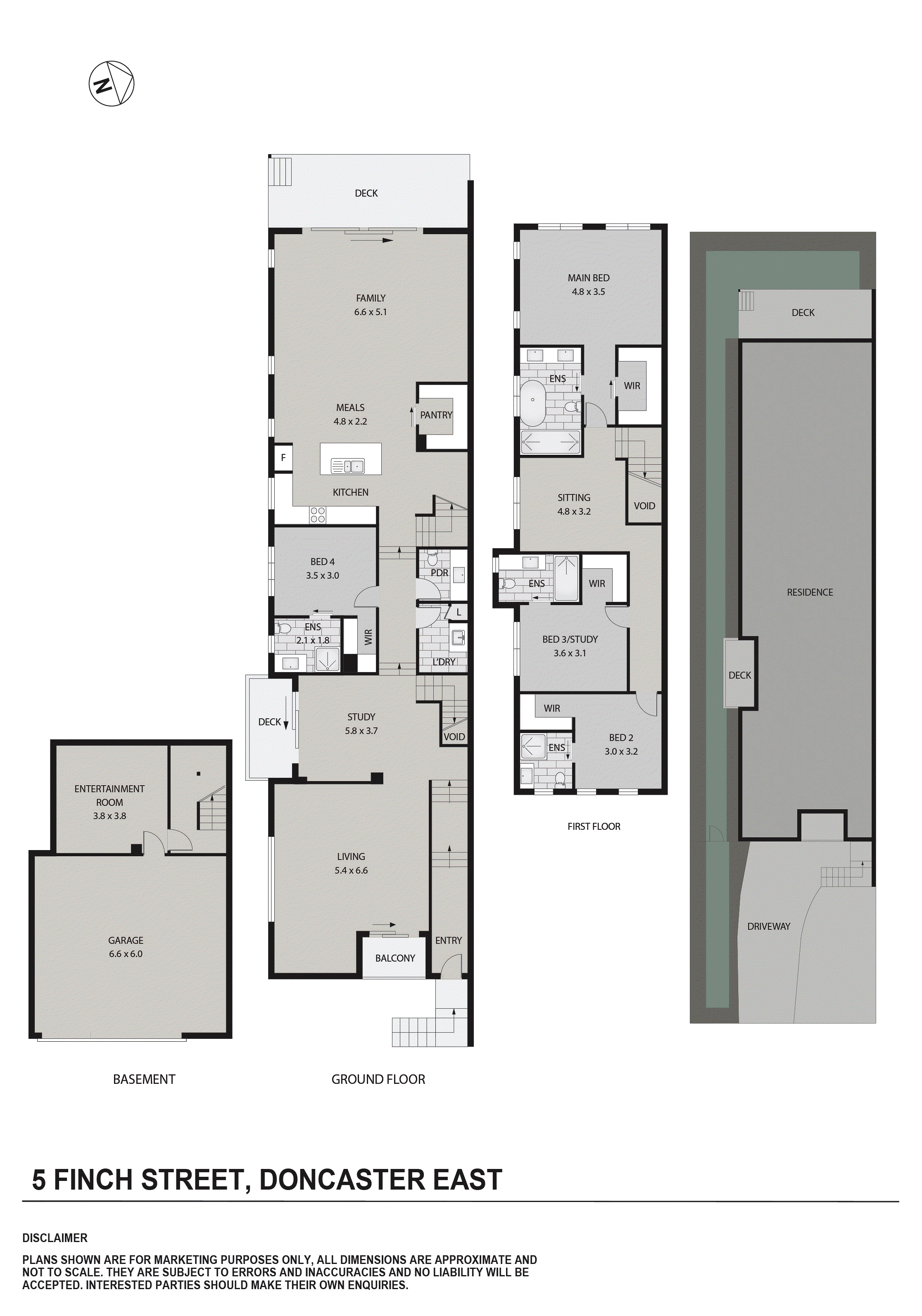 5 Finch Street, Doncaster East VIC 3109 - Floorplan