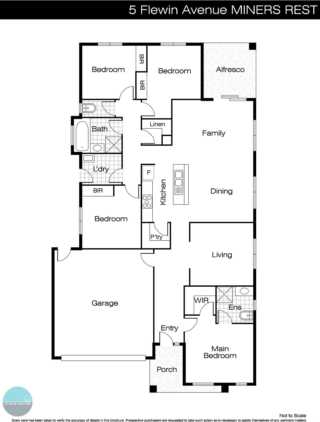 5 Flewin Avenue, Miners Rest VIC 3352 - Floorplan