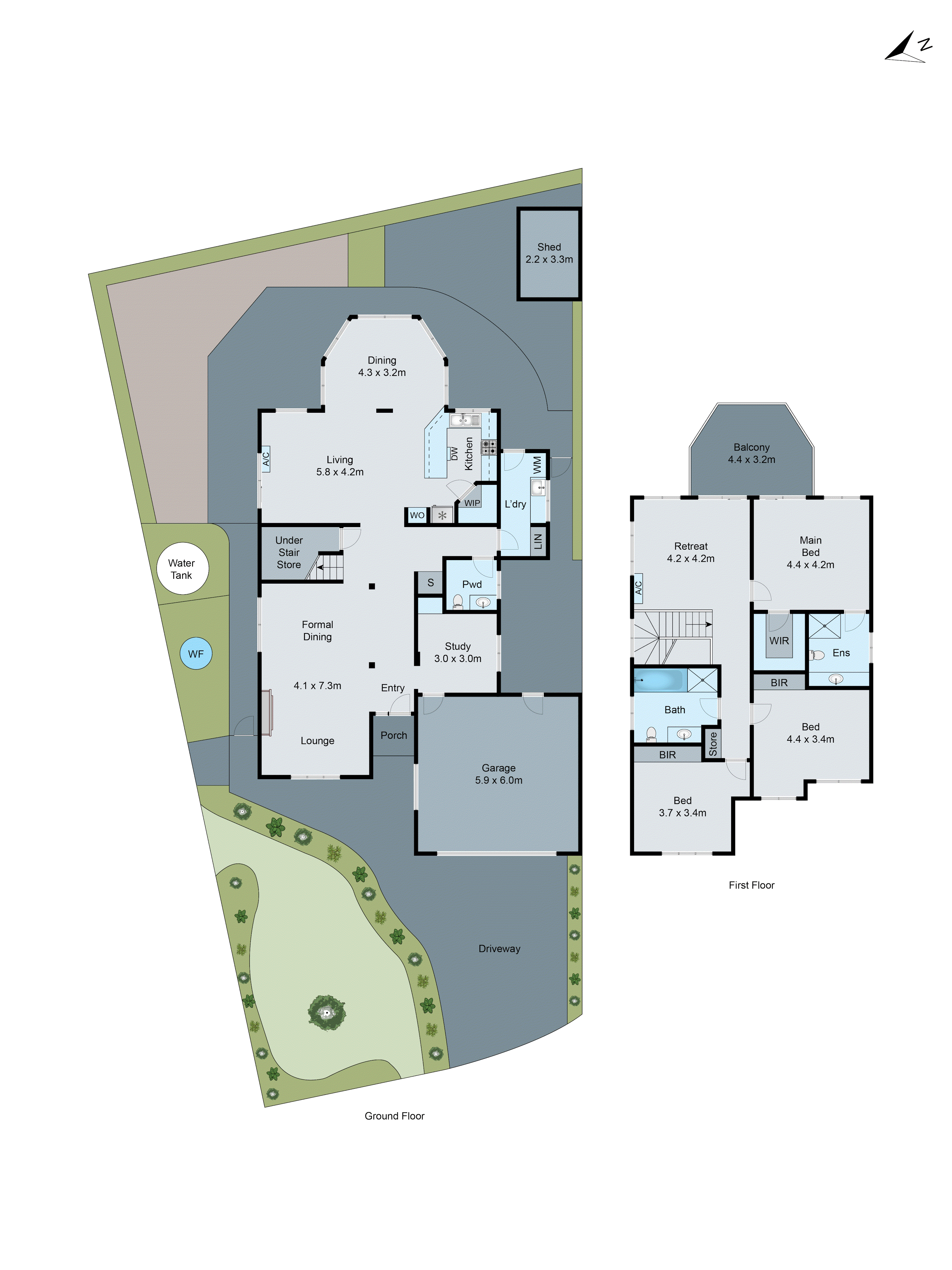 5 Galloway Court, Highton VIC 3216 - Floorplan