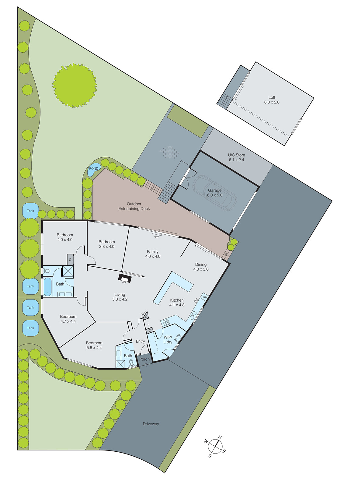 5 Garie Court, Grovedale VIC 3216 - Floorplan