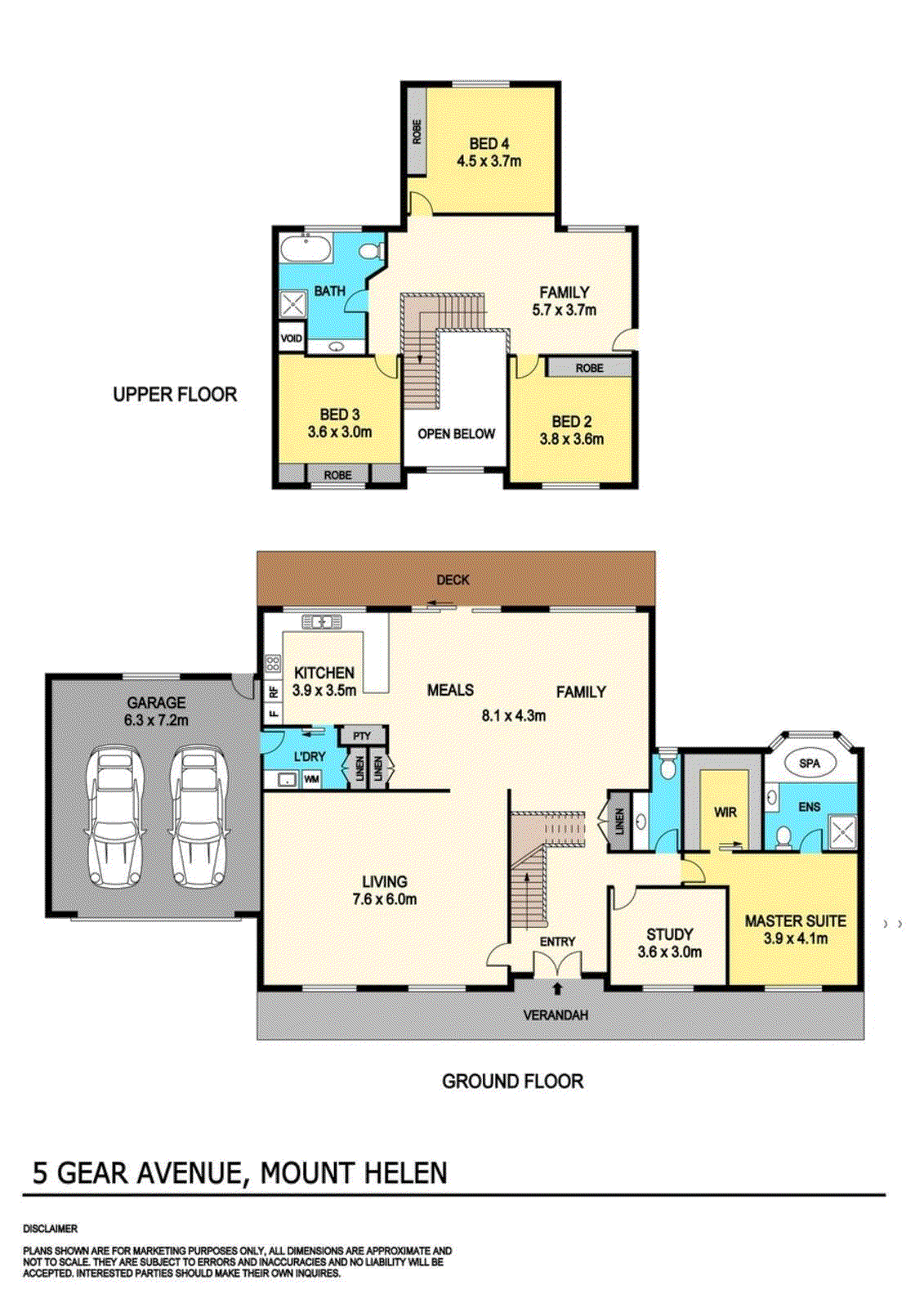 5 Gear Avenue, Mount Helen VIC 3350 - Floorplan