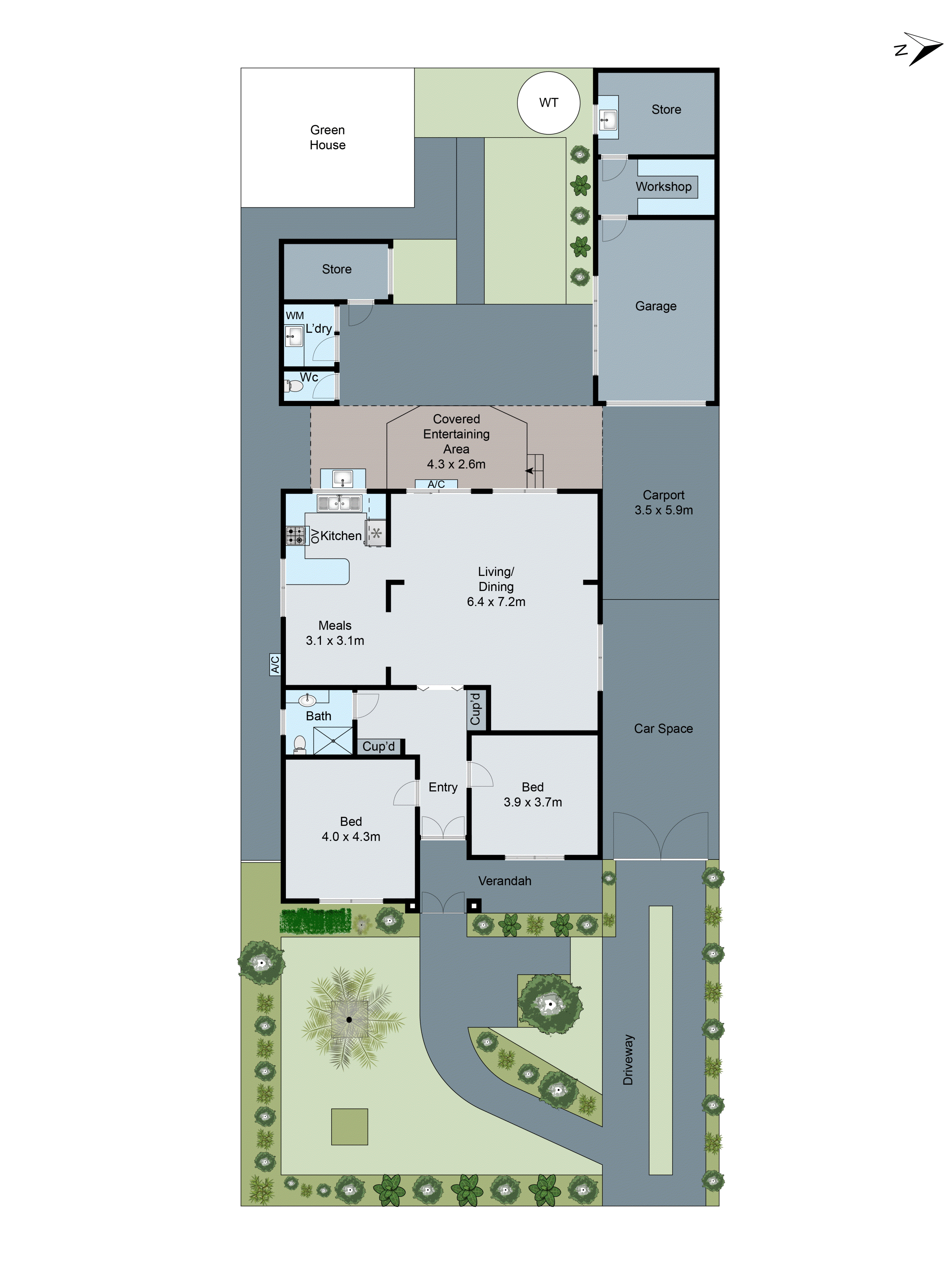 5 George Street, Oakleigh VIC 3166 - Floorplan