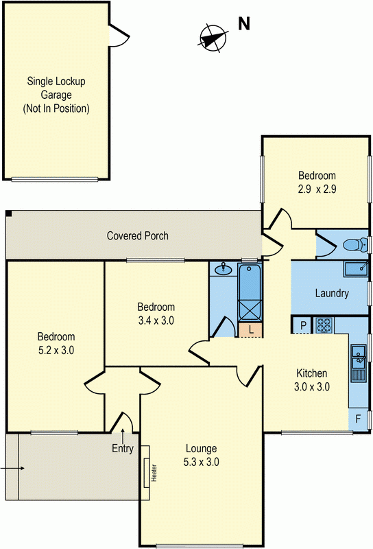 5 Golfview Road, HEATHERTON VIC 3202 - Floorplan