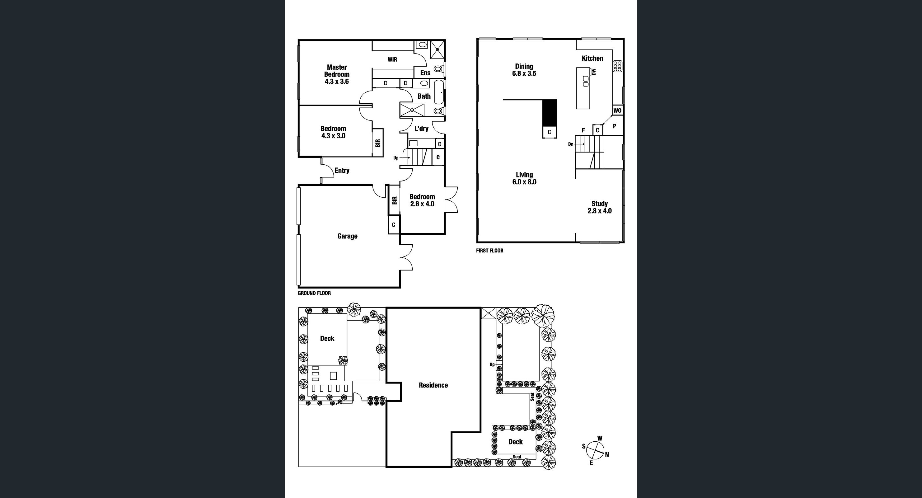 5 Gordon Crescent, Black Rock VIC 3193 - Floorplan