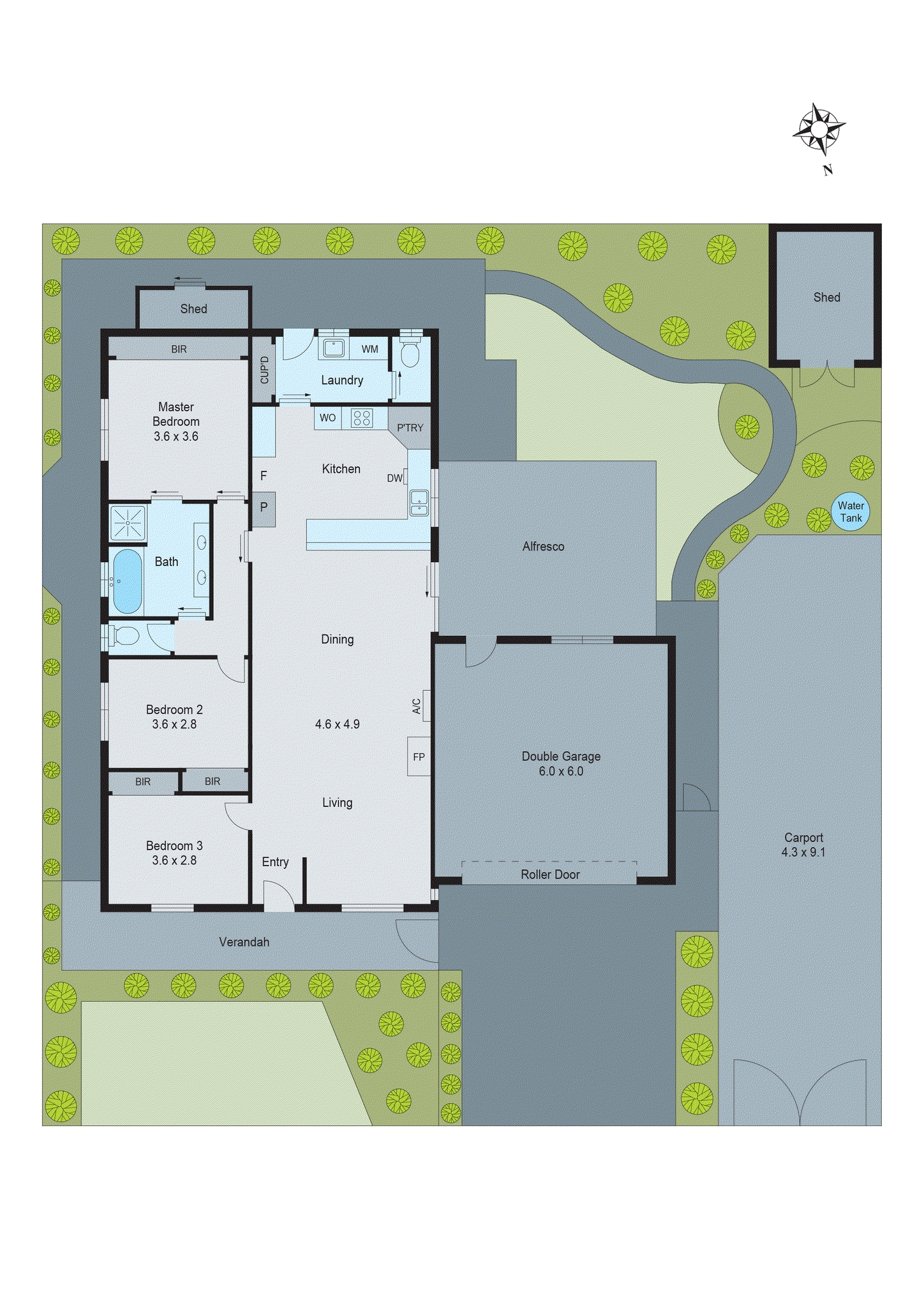5 Green Acre Drive, Leopold VIC 3224 - Floorplan