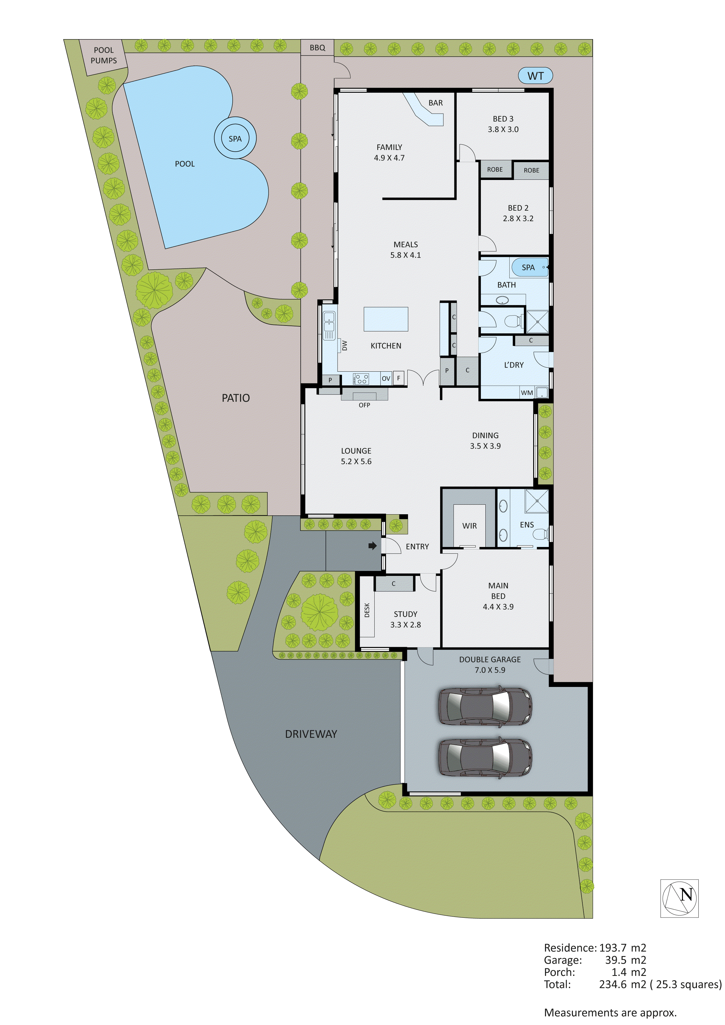 5 Greenview Close, Dingley Village VIC 3172 - Floorplan