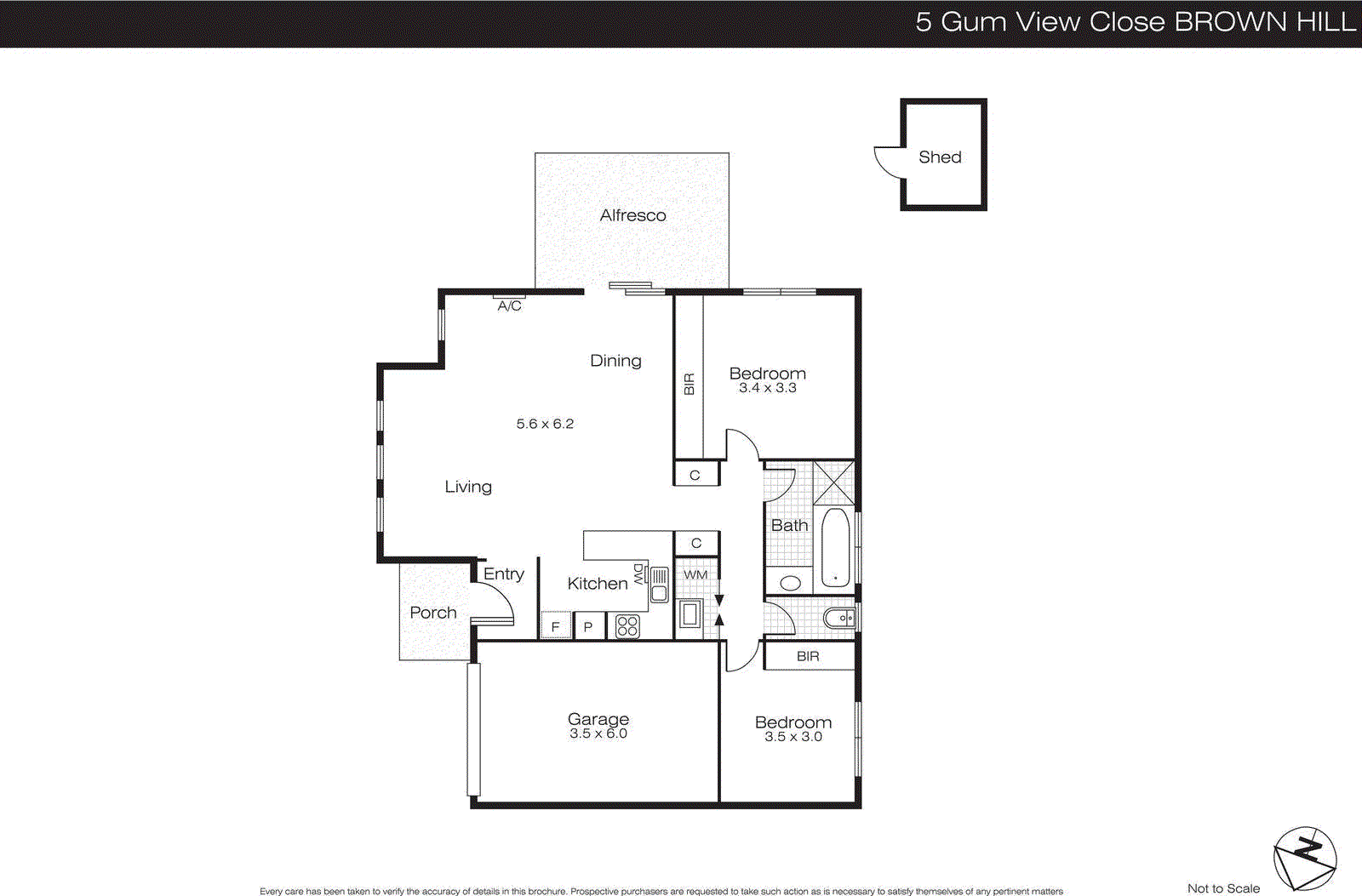 5 Gum View Close, Brown Hill VIC 3350 - Floorplan