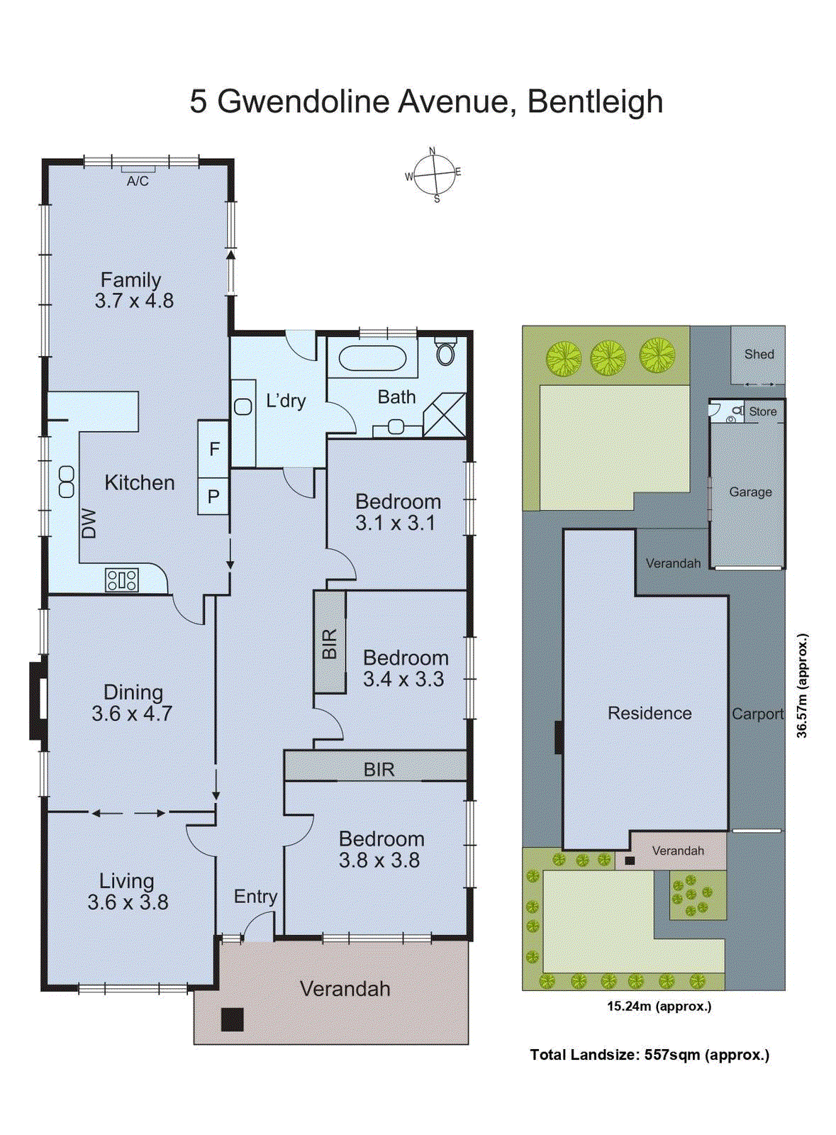 5 Gwendoline Avenue, Bentleigh VIC 3204 - Floorplan