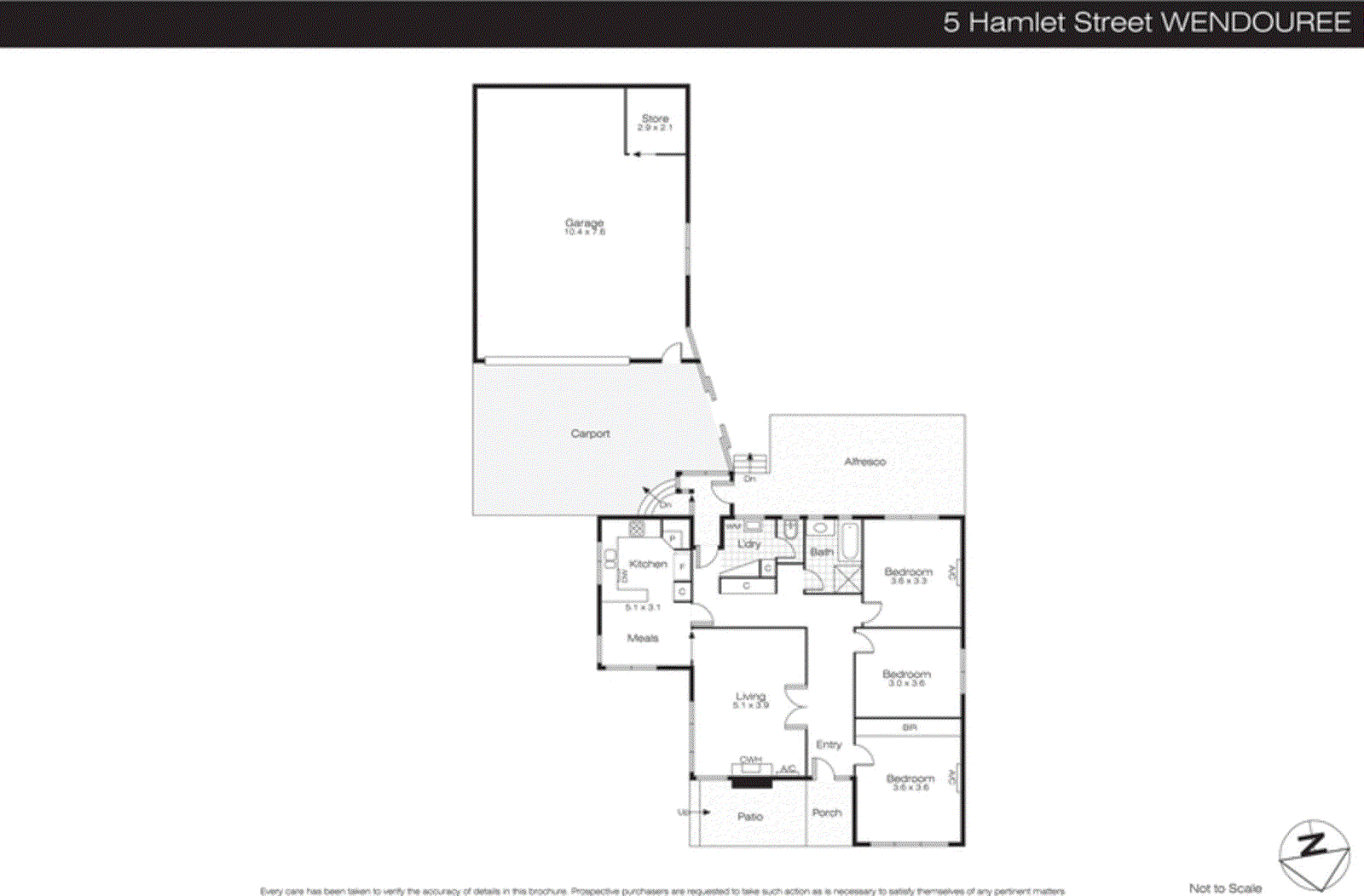 5 Hamlet Street, Wendouree VIC 3355 - Floorplan