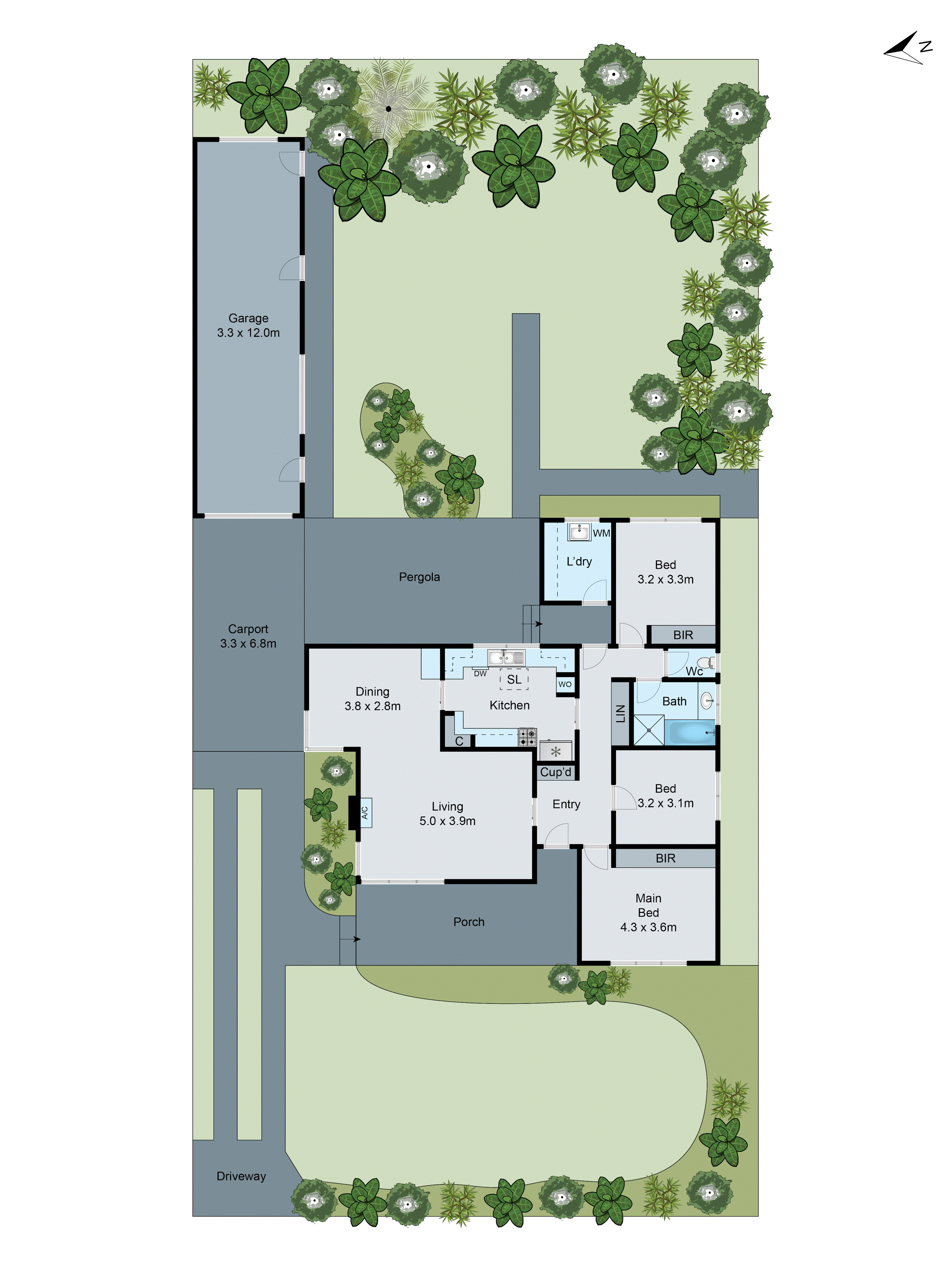 5 Hamlyn Avenue, Hamlyn Heights VIC 3215 - Floorplan