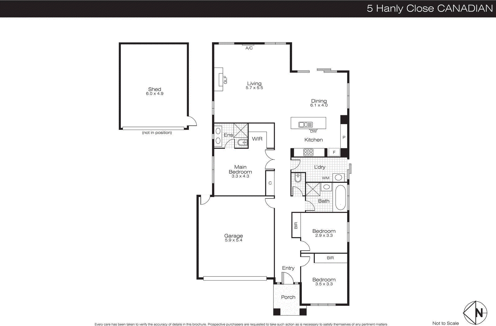 5 Hanly Close, Canadian VIC 3350 - Floorplan