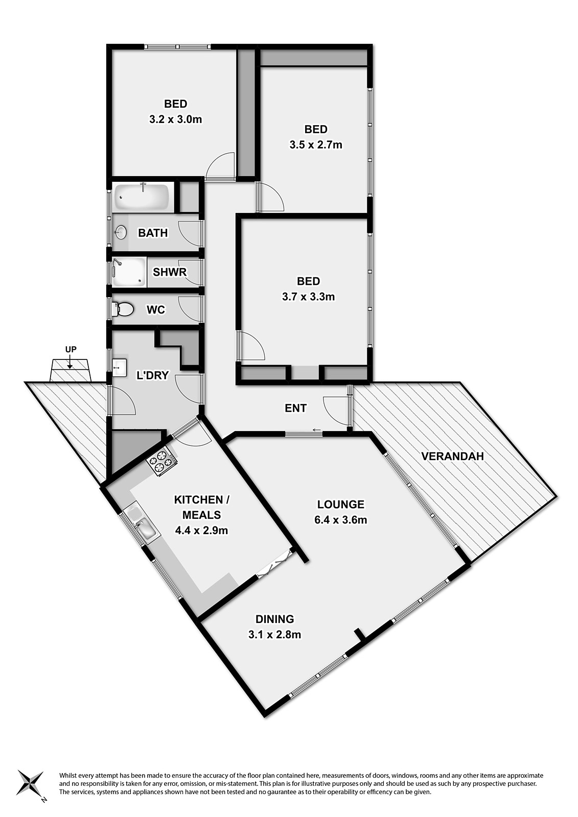 5 Harvey Avenue, Herne Hill VIC 3218 - Floorplan