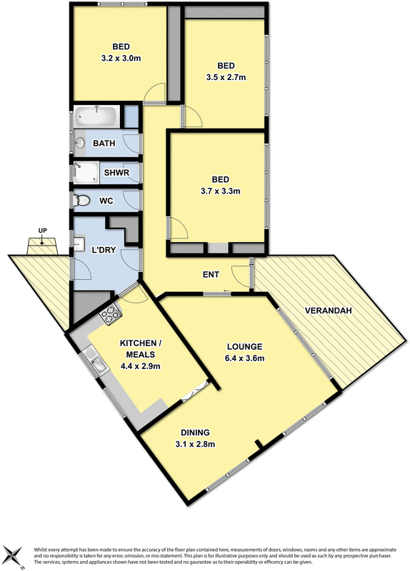 5 Harvey Avenue, Herne Hill VIC 3218 - Floorplan